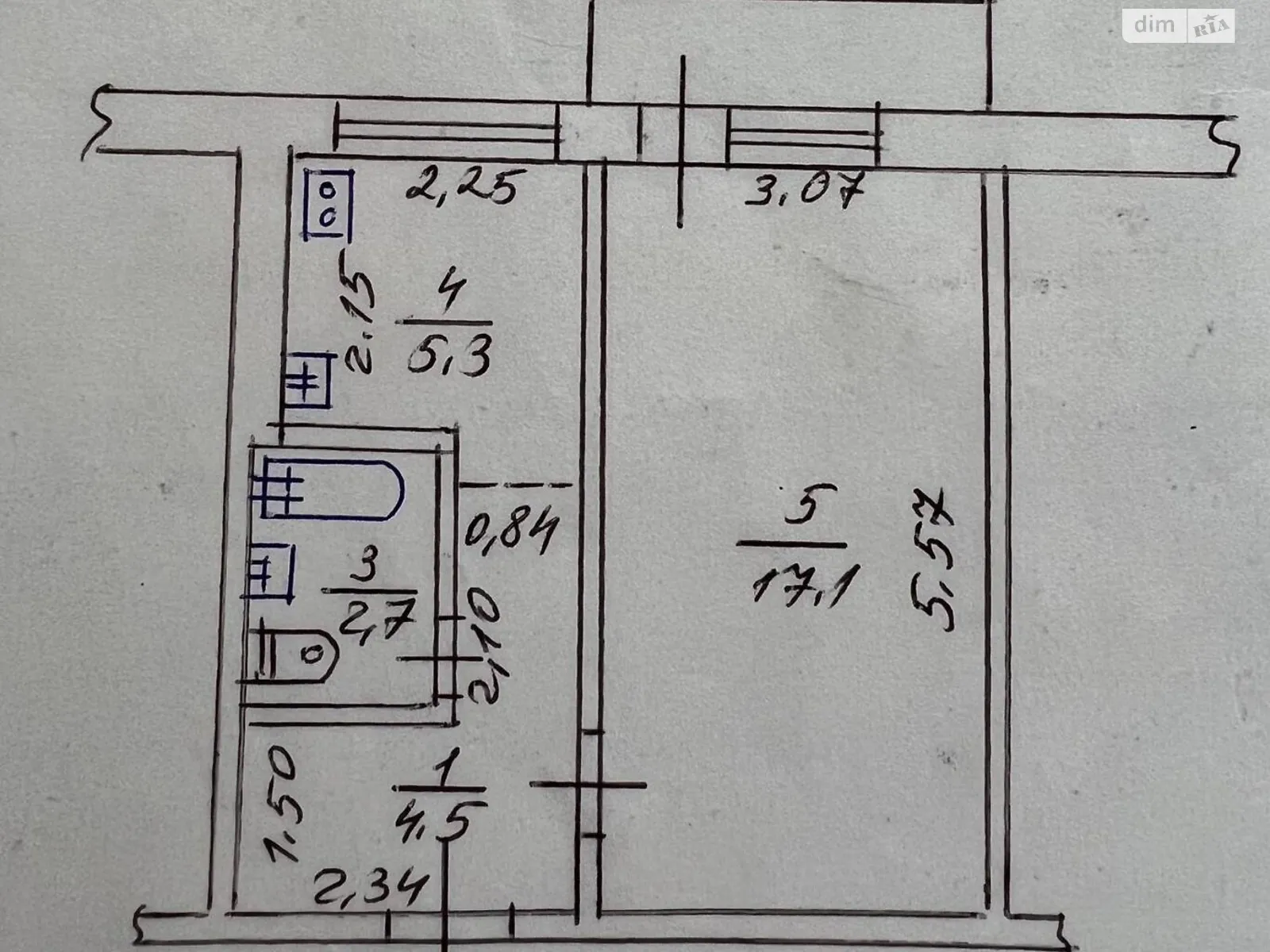 Продається 1-кімнатна квартира 31 кв. м у Харкові, цена: 13000 $