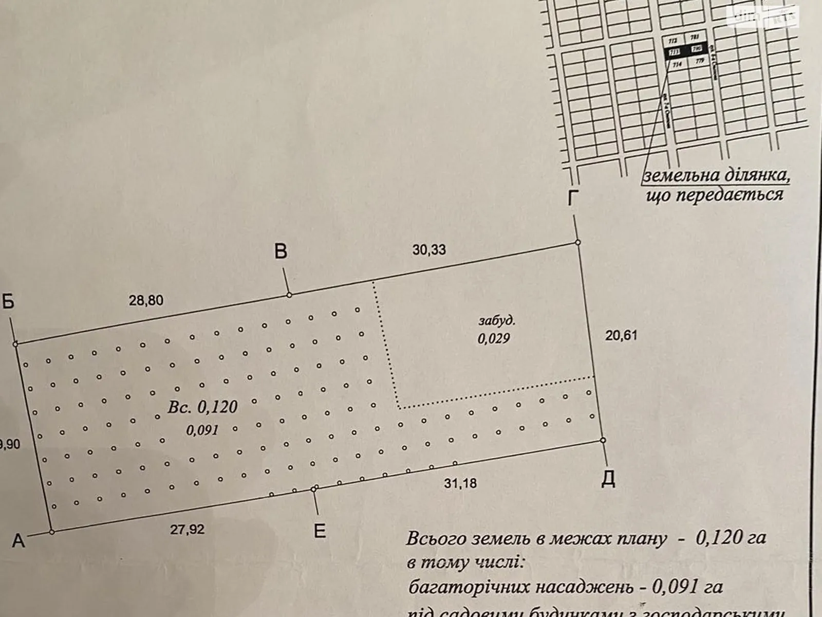 Продается земельный участок 12 соток в Одесской области, цена: 4000 $