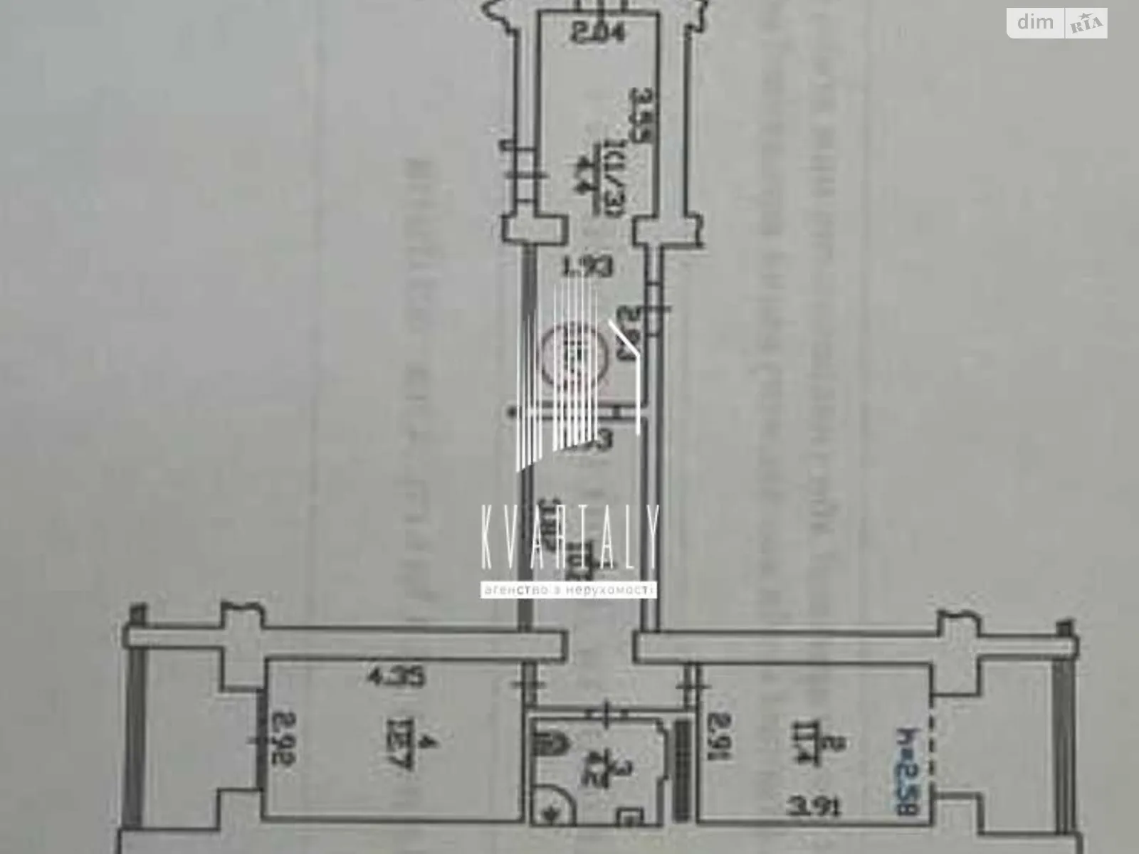 Продається 1-кімнатна квартира 55 кв. м у Києві, вул. Сергія Набоки(Бажова), 26