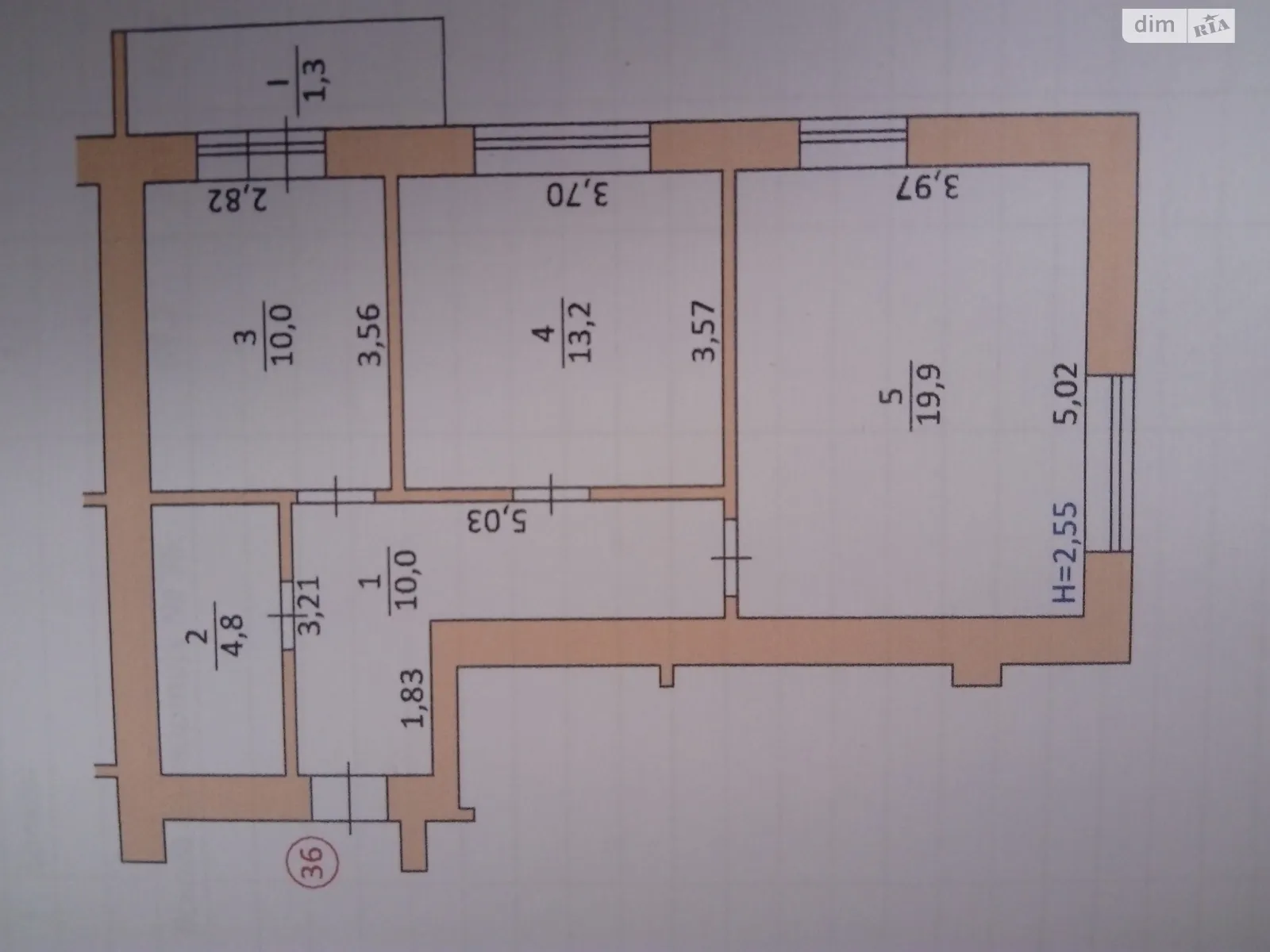 Продається 2-кімнатна квартира 60 кв. м у Кременці, цена: 29800 $