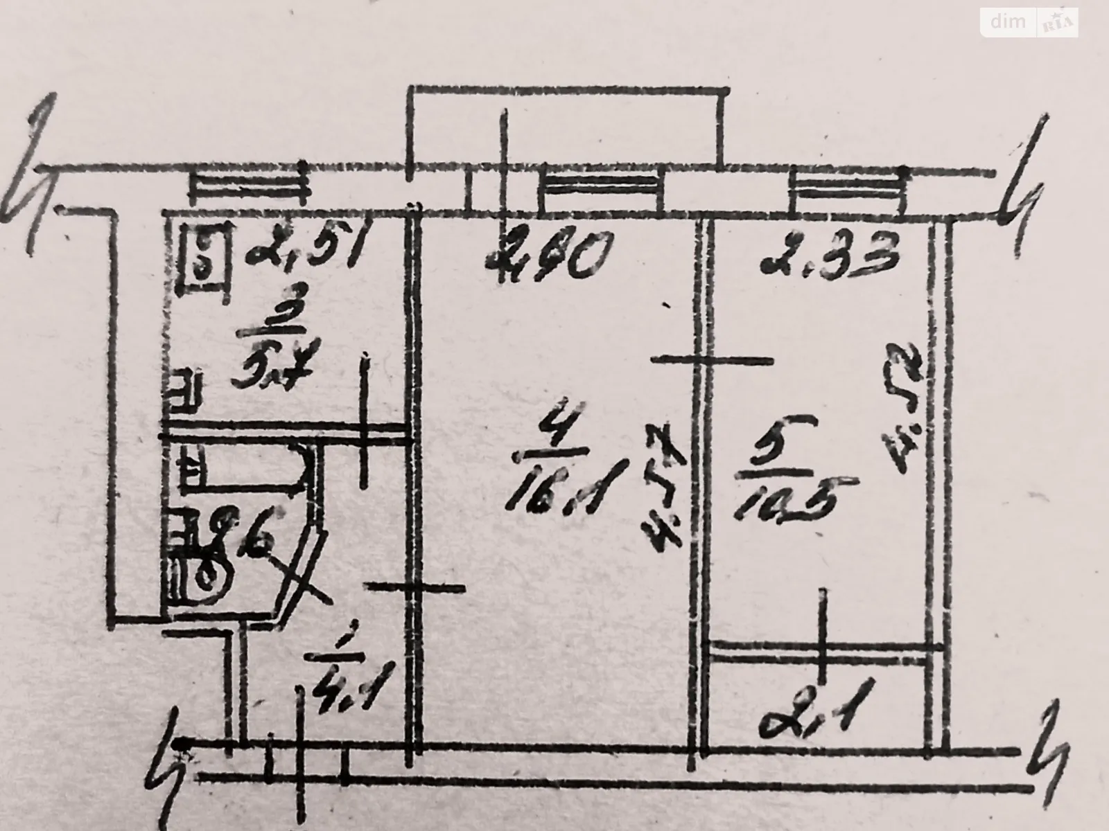 Продается 2-комнатная квартира 42.1 кв. м в Киеве, ул. Ивана Неходы, 7