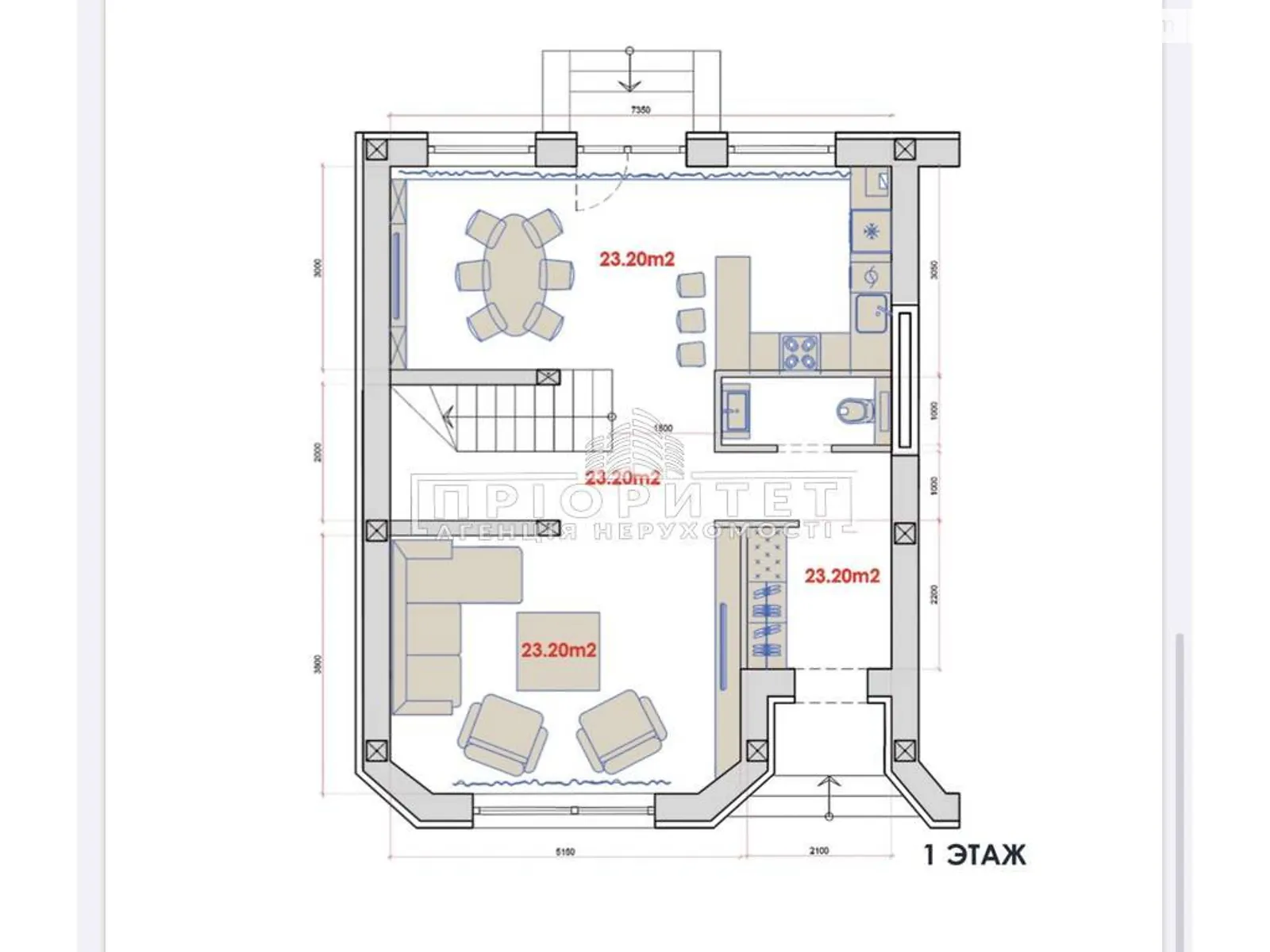 Продается дом на 2 этажа 125 кв. м с балконом - фото 2