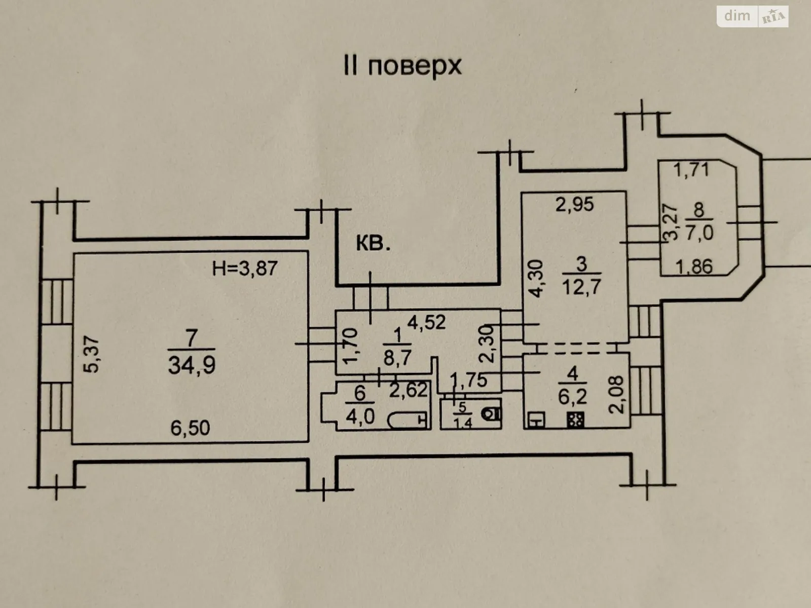 Продається 2-кімнатна квартира 78 кв. м у Одесі, вул. Ольгіївська