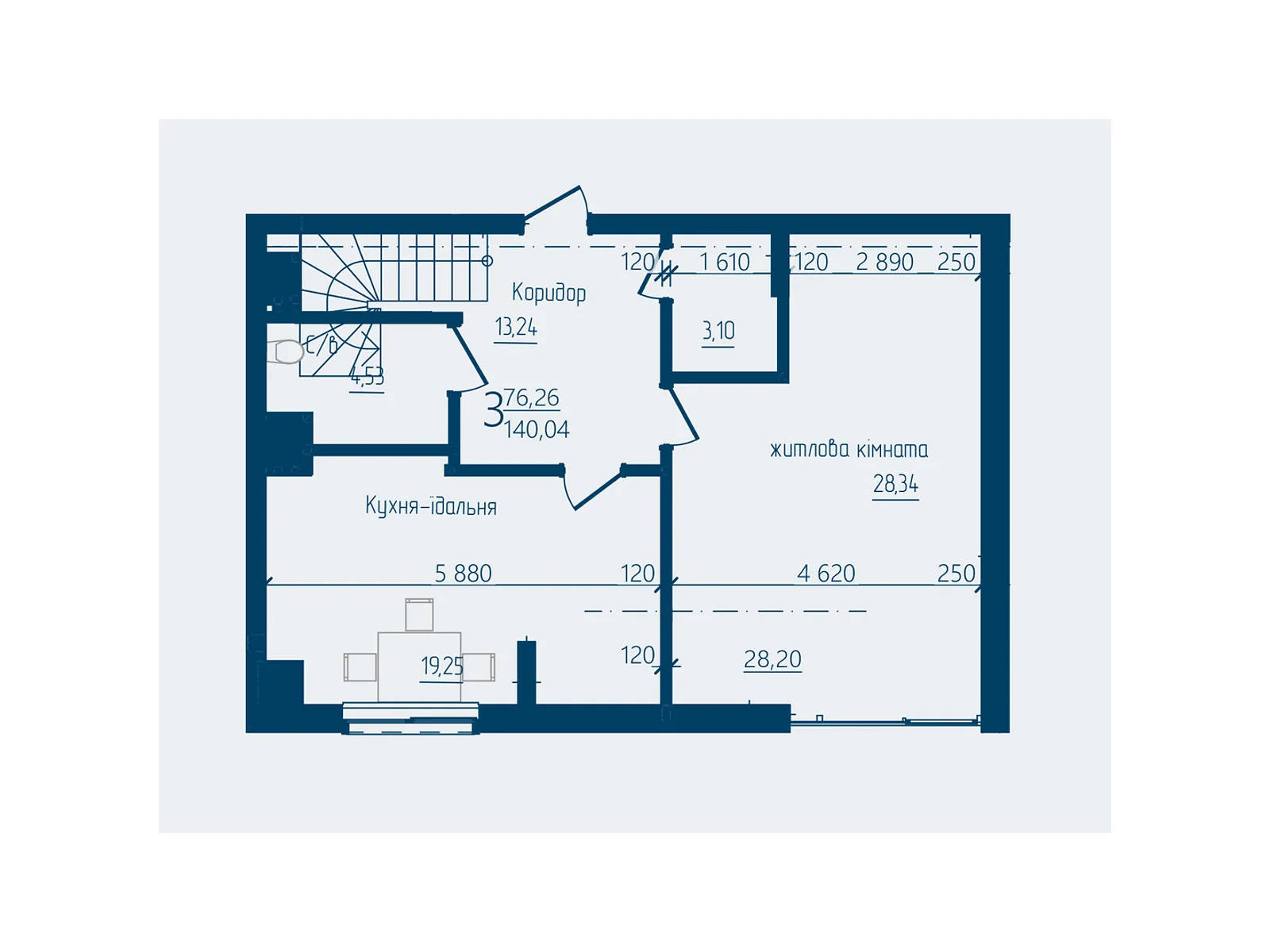 Продается 5-комнатная квартира 181.08 кв. м в Черновцах, цена: 162972 $