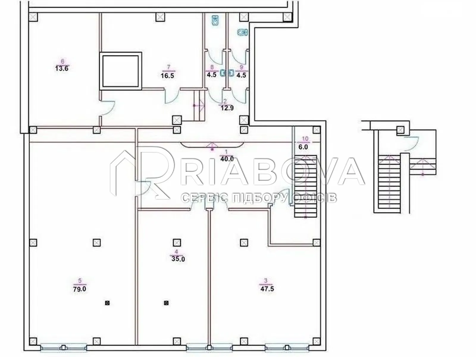 Сдается в аренду объект сферы услуг 260 кв. м в 1-этажном здании - фото 2