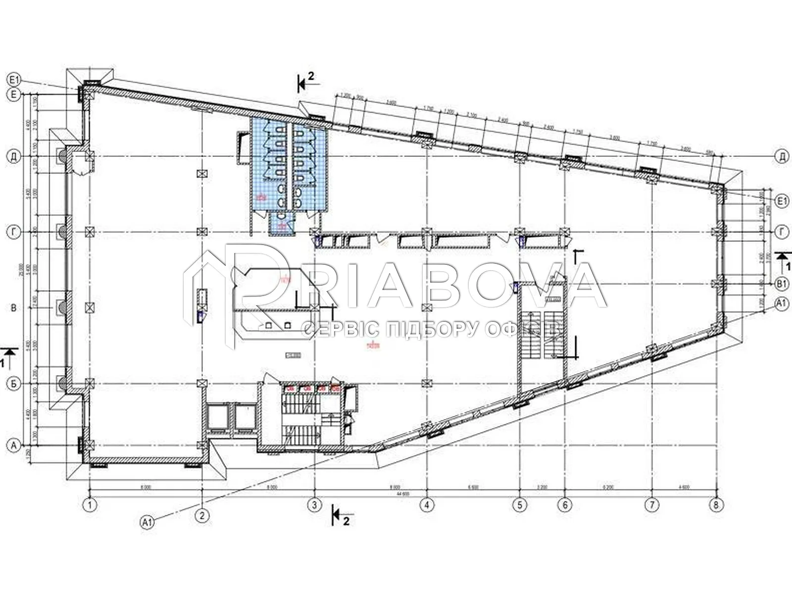 Сдается в аренду офис 714 кв. м в бизнес-центре, цена: 12316 $