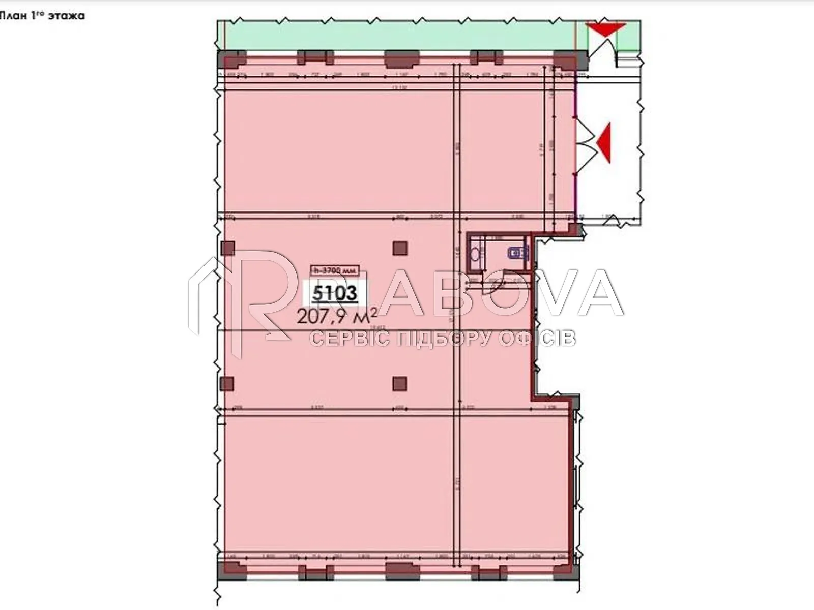 Сдается в аренду офис 207.9 кв. м в бизнес-центре - фото 3