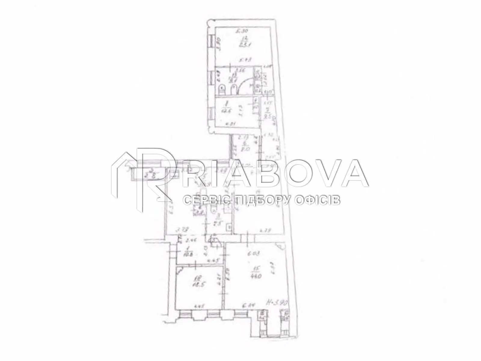 Здається в оренду офіс 237 кв. м в бізнес-центрі - фото 2