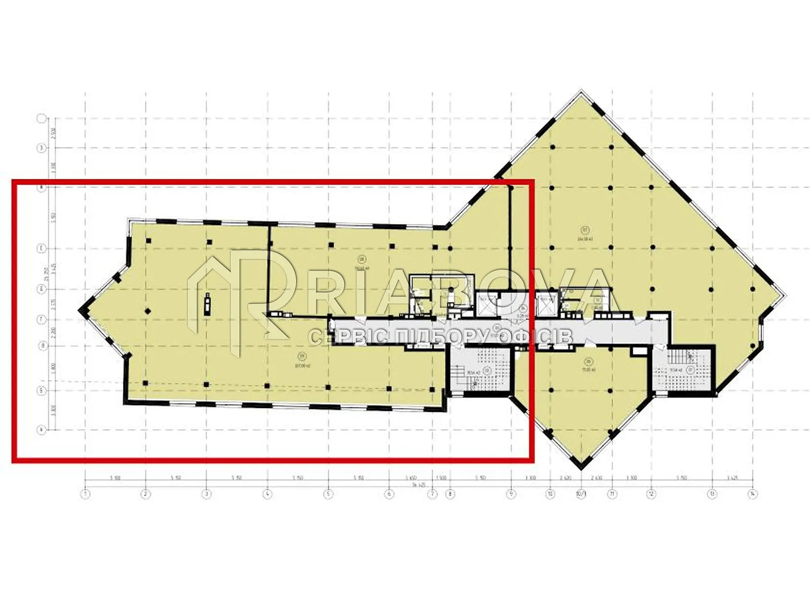 Сдается в аренду офис 461 кв. м в бизнес-центре, цена: 5831 $ - фото 1