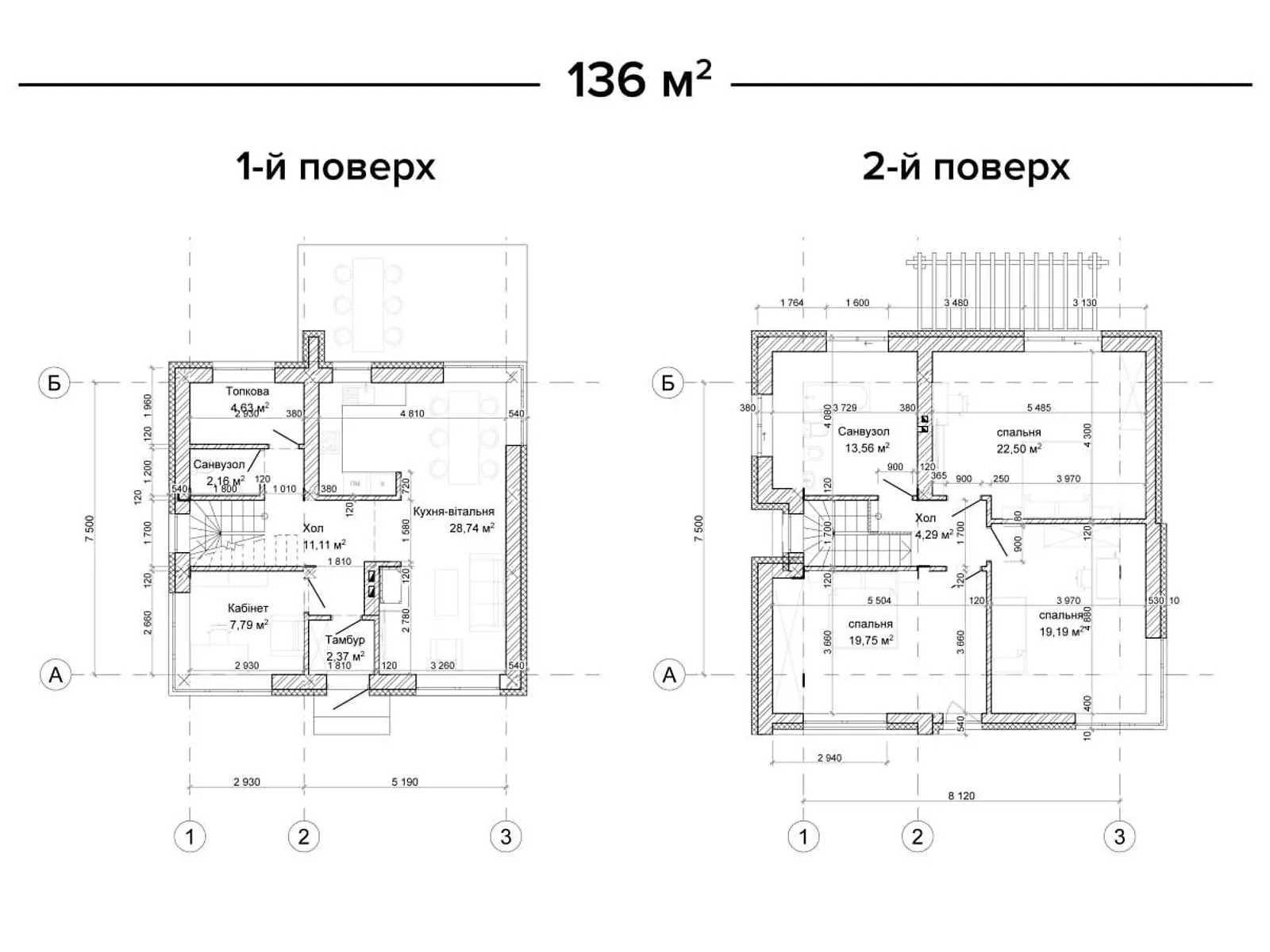 Продается дом на 2 этажа 136 кв. м с гаражом - фото 3