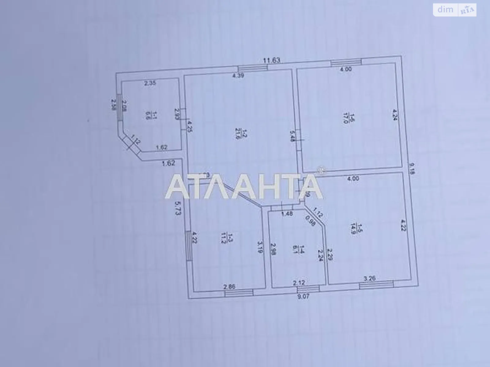 Продається одноповерховий будинок 80 кв. м з верандою, цена: 39500 $