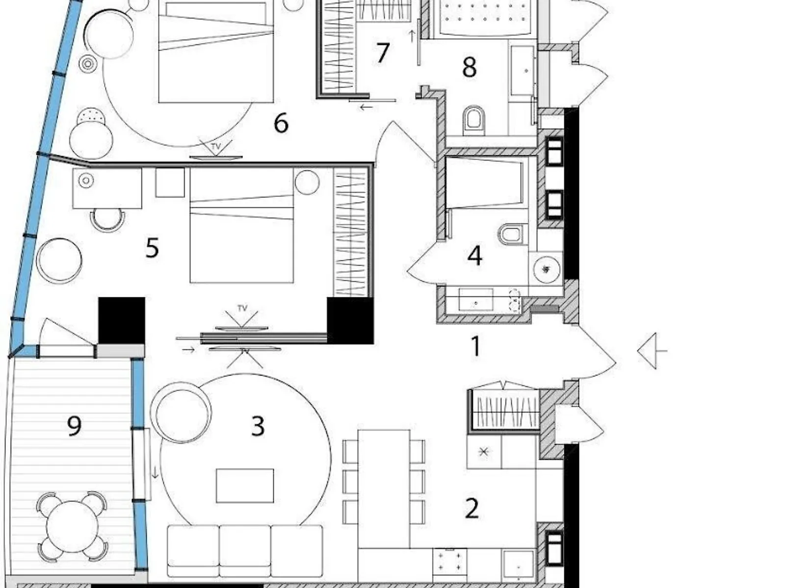 Продается 2-комнатная квартира 84 кв. м в Киеве, ул. Иоанна Павла II(Патриса Лумумбы), 12 - фото 1