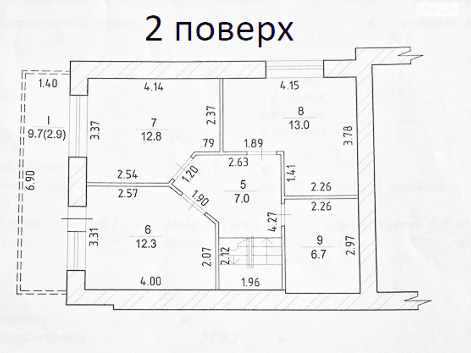 4-комнатная квартира 109.7 кв. м в Тернополе - фото 3