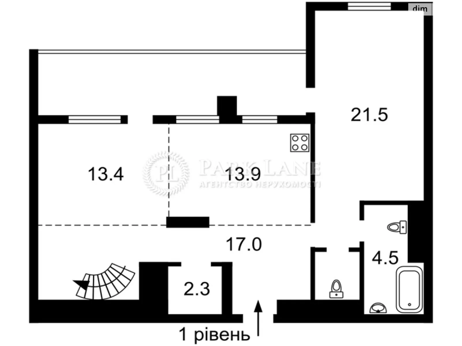 Продается 4-комнатная квартира 148.3 кв. м в Киеве, ул. Дегтяревская
