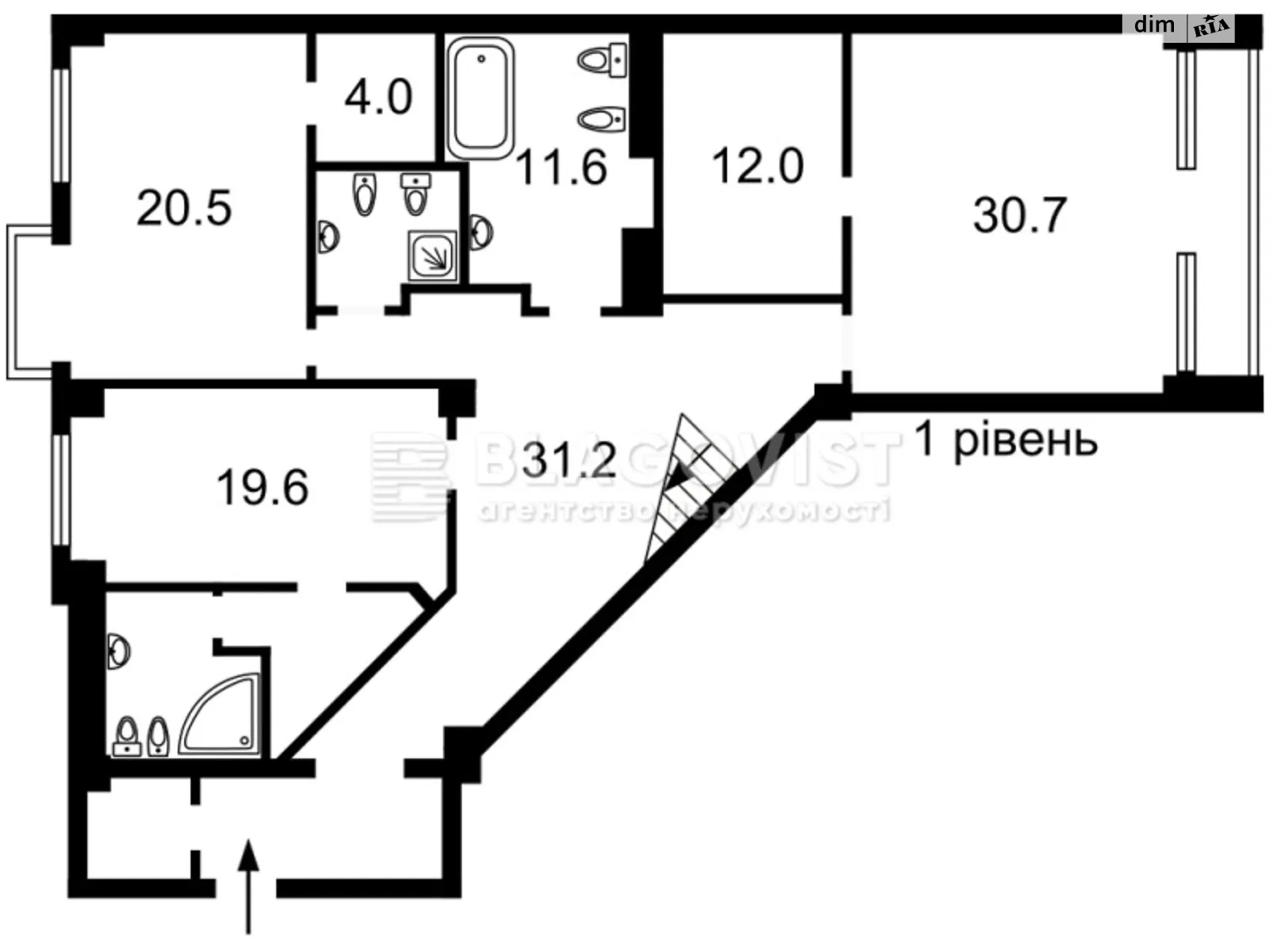 Сдается в аренду 5-комнатная квартира 316 кв. м в Киеве - фото 2