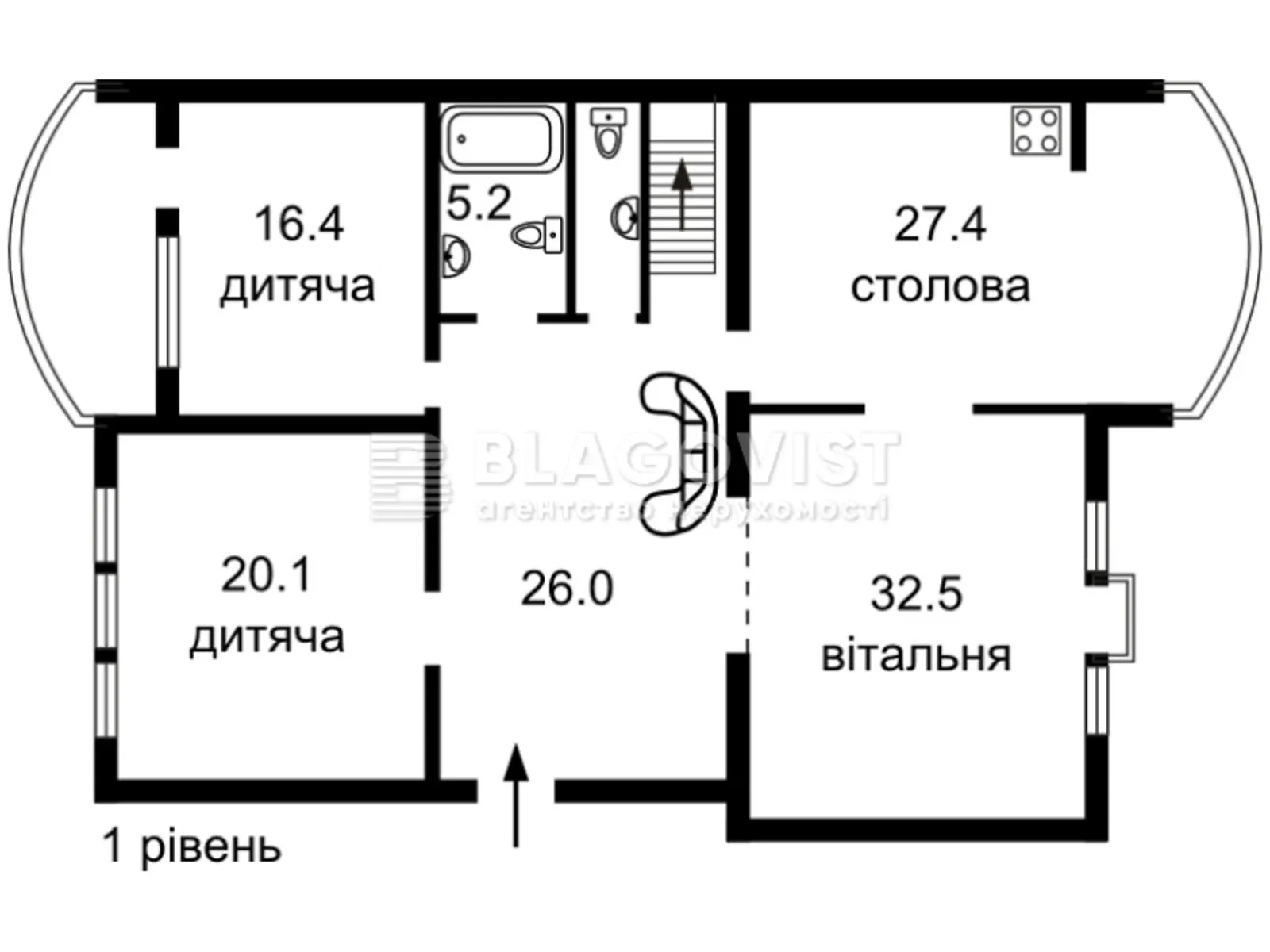 Сдается в аренду 5-комнатная квартира 230 кв. м в Киеве - фото 2