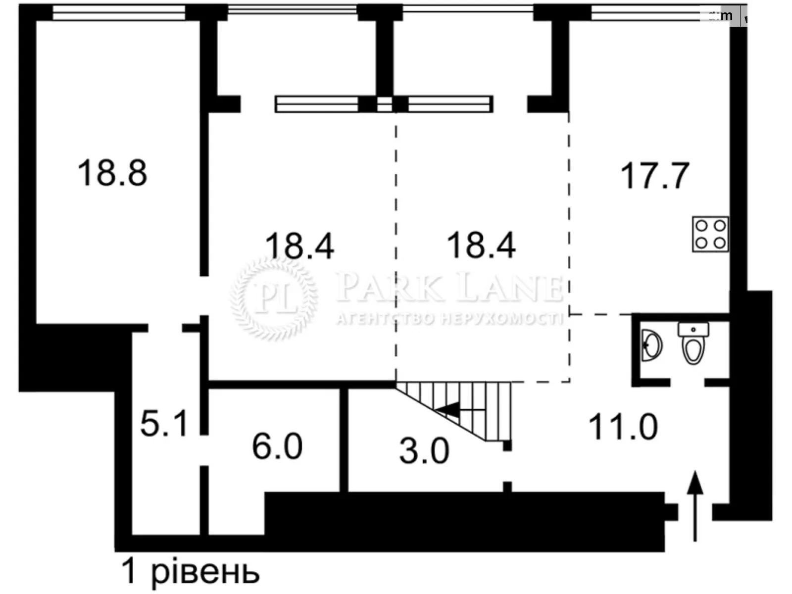 Продается 5-комнатная квартира 216 кв. м в Киеве, ул. Деловая, 1/2