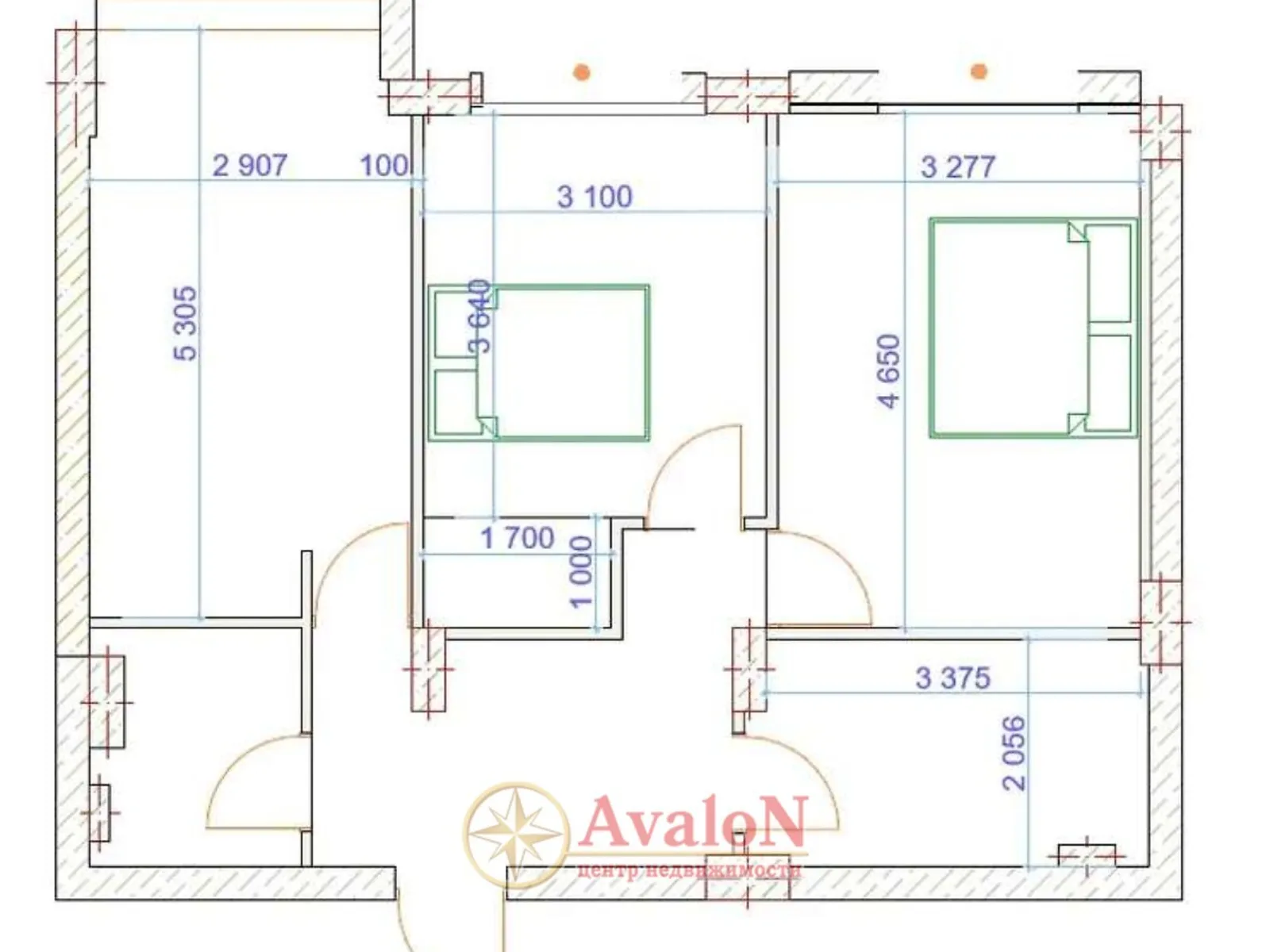 Продается 2-комнатная квартира 66.4 кв. м в Одессе, ул. Марсельская, 33/1 - фото 1