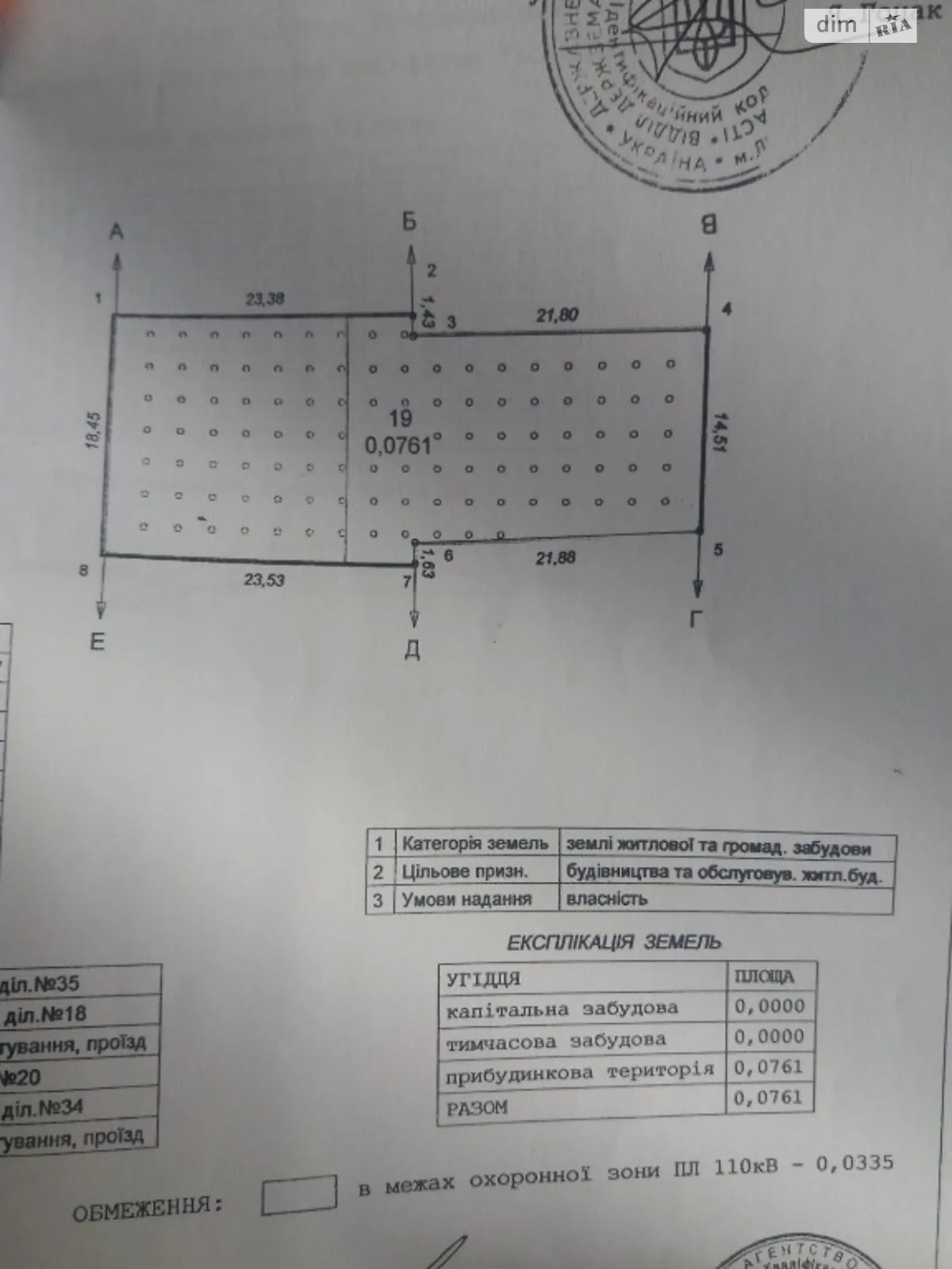 Продается земельный участок 8.5 соток в Львовской области, цена: 31000 $