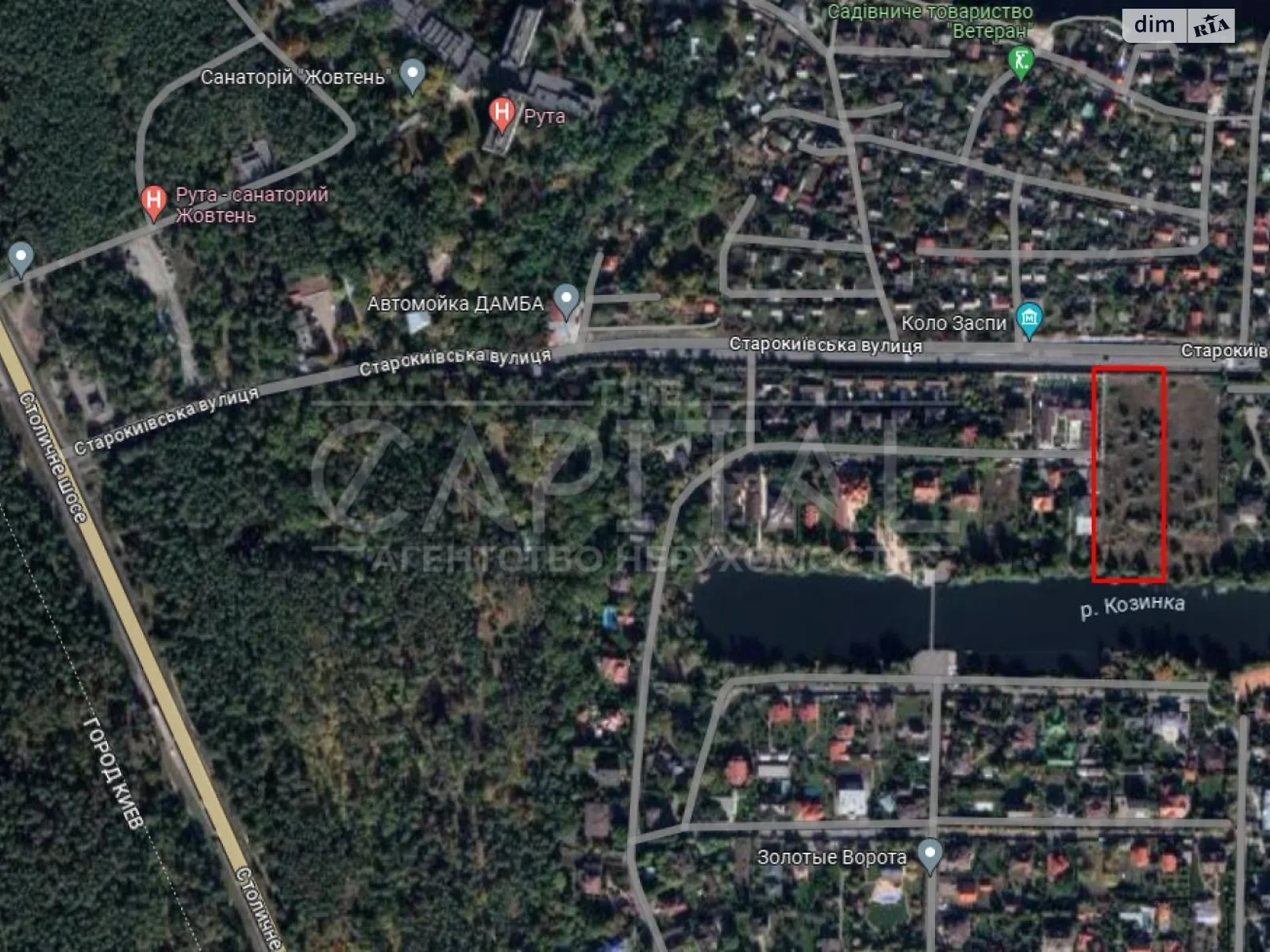 Продается земельный участок 60.52 соток в Киевской области, цена: 1170000 $ - фото 1