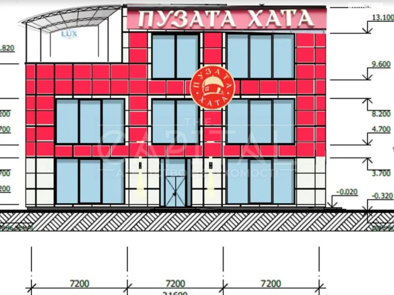 Здається в оренду приміщення вільного призначення 292.66 кв. м в 3-поверховій будівлі, цена: 7700 $ - фото 1