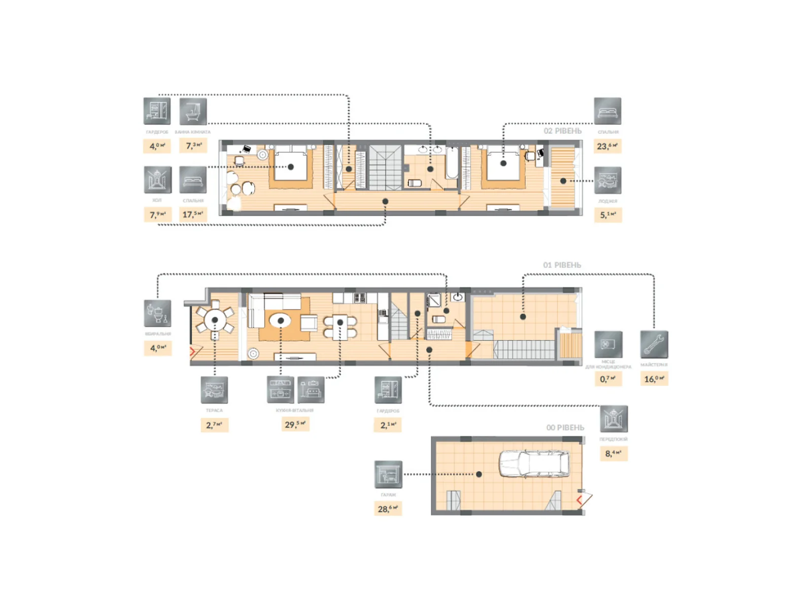 Продается 2-комнатная квартира 157.4 кв. м в Козине, пер. Казацкий, 11 - фото 1