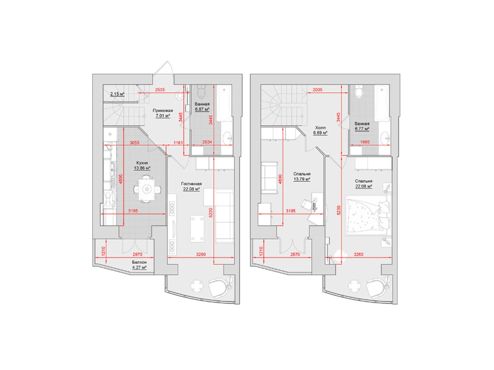 Продается 3-комнатная квартира 116 кв. м в Кременчуге, ул. Троицкая, 74 - фото 1