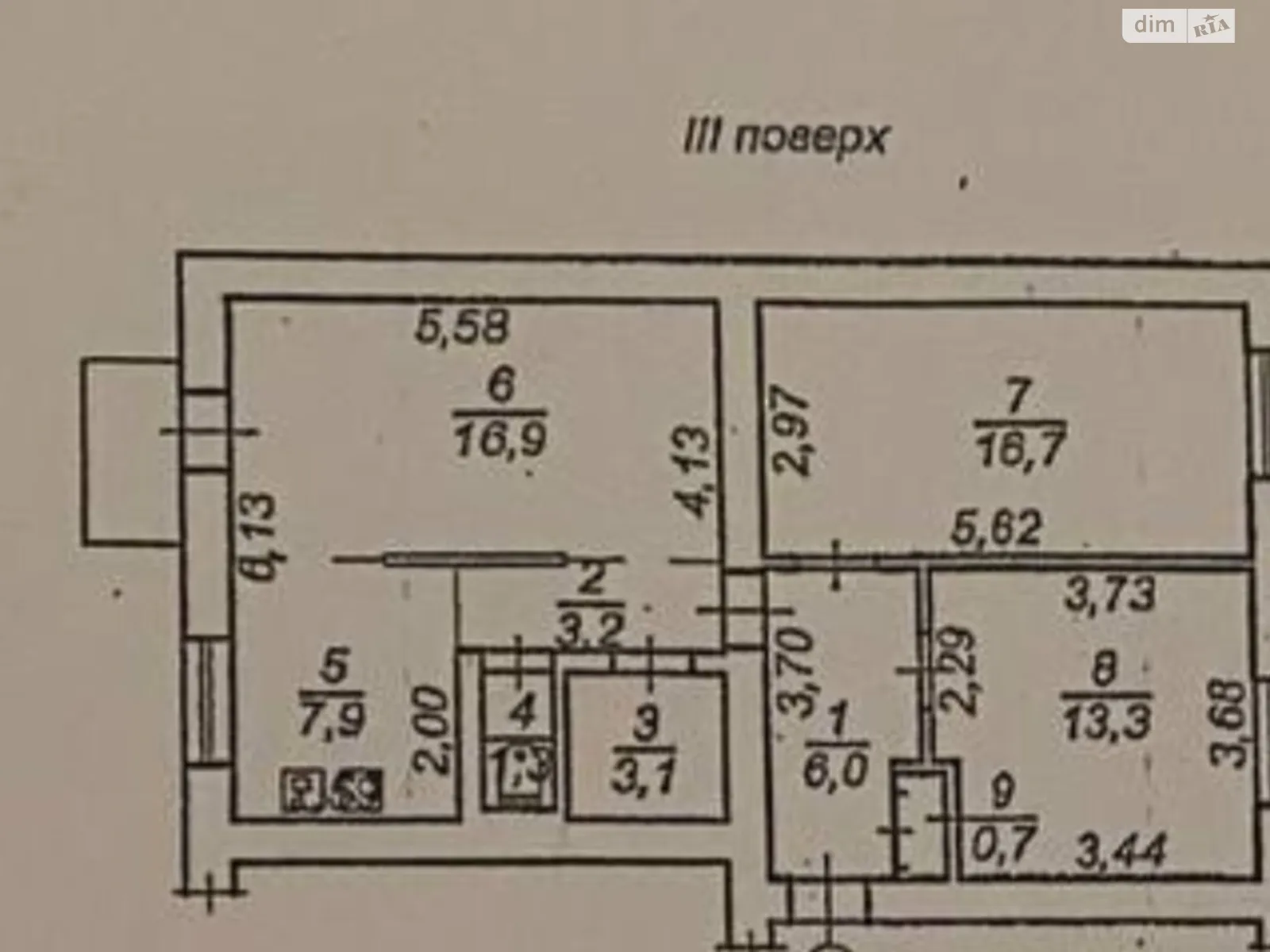 Продається 3-кімнатна квартира 70 кв. м у Одесі, вул. Уютна (Приморський район), 5