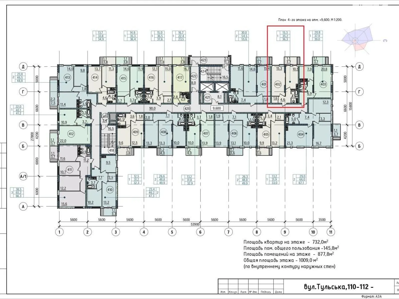 Продается 1-комнатная квартира 36 кв. м в Одессе, ул. Тульская, 110 - фото 1