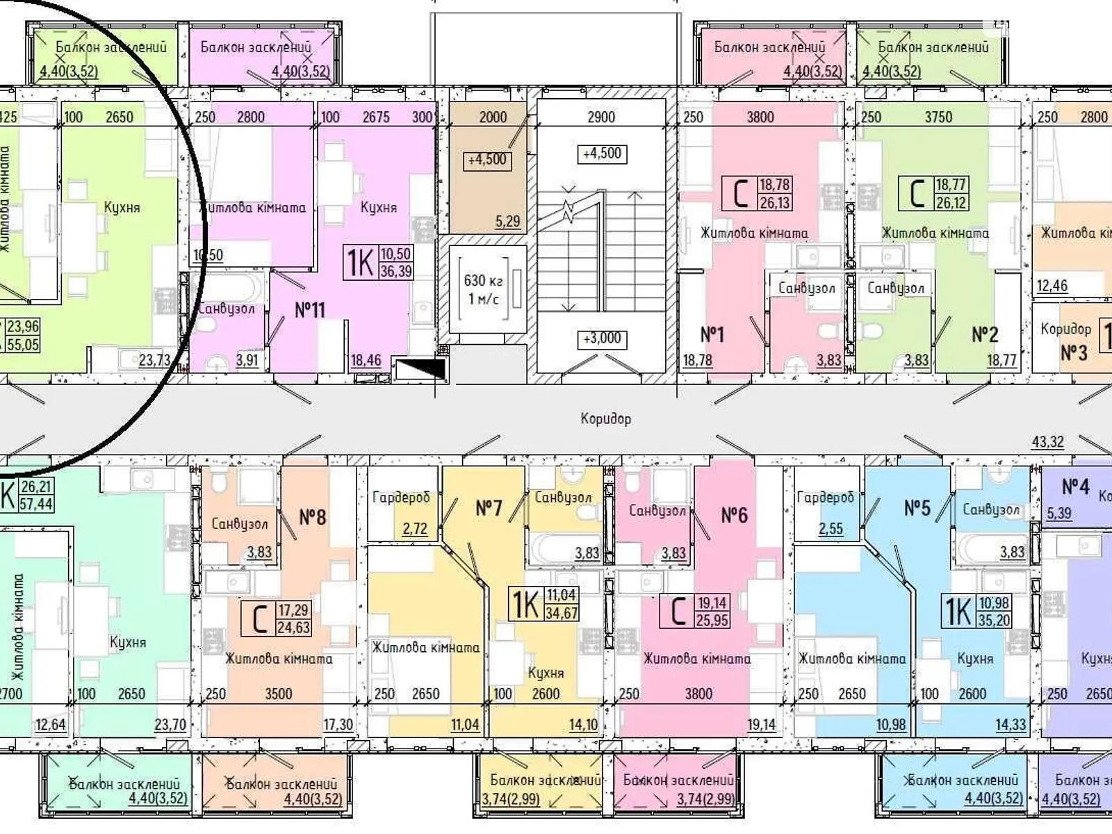 Продается 2-комнатная квартира 55 кв. м в Одессе, ул. Слободская, 56 - фото 1