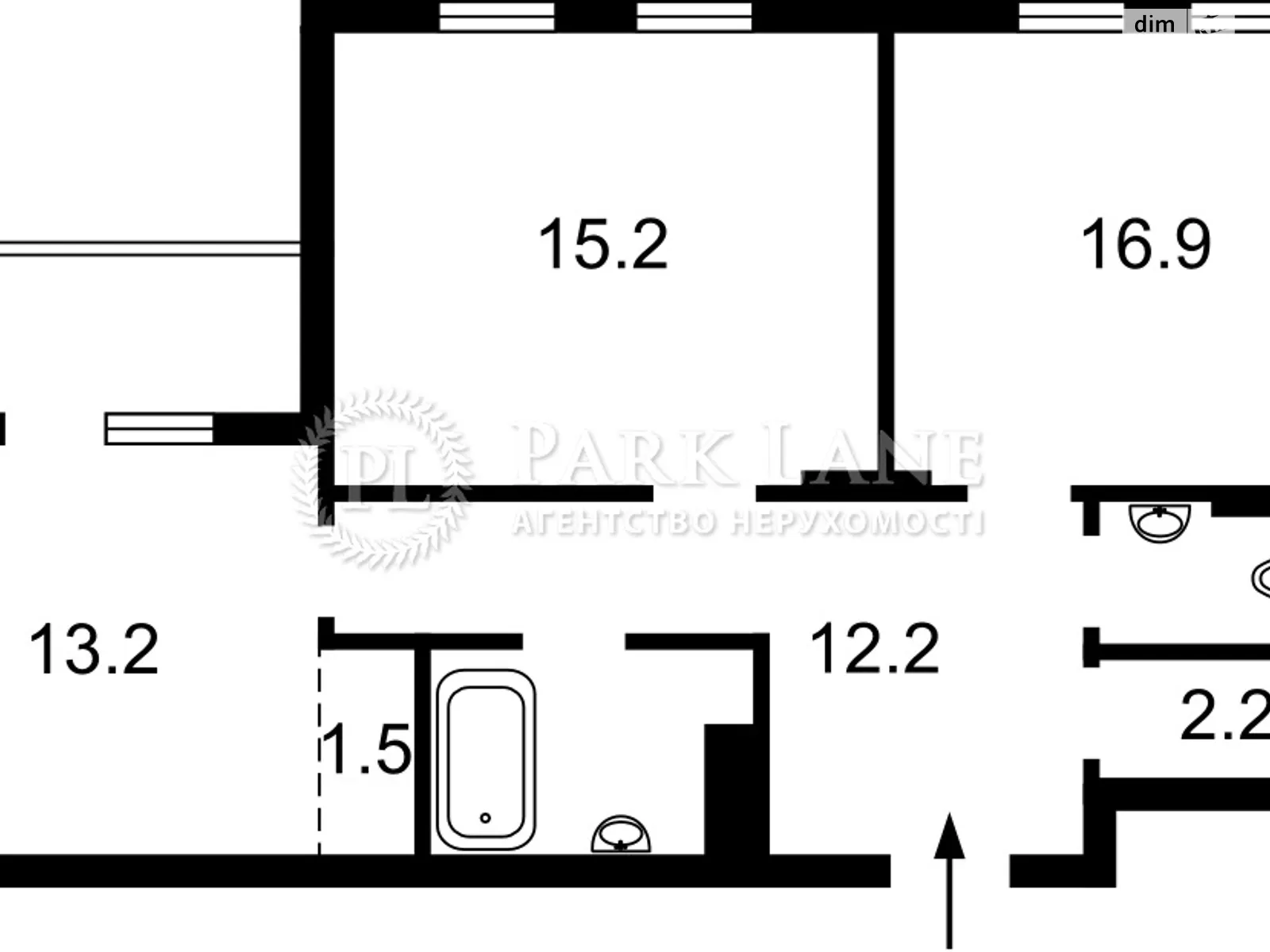 Продается 2-комнатная квартира 72 кв. м в Киеве, ул. Победы, 67