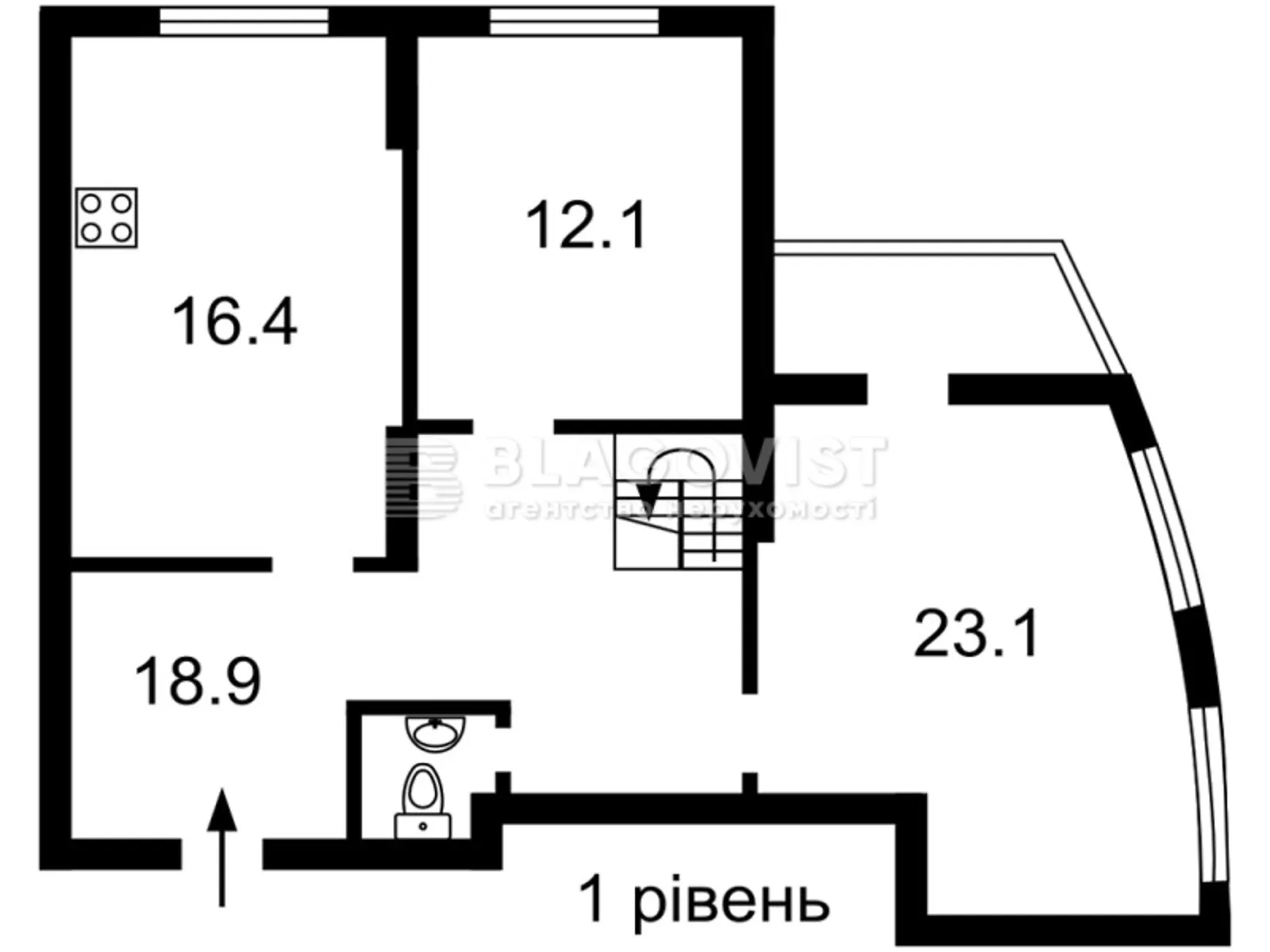 Продается 4-комнатная квартира 128 кв. м в Киеве, ул. Владимира Наумовича, 6