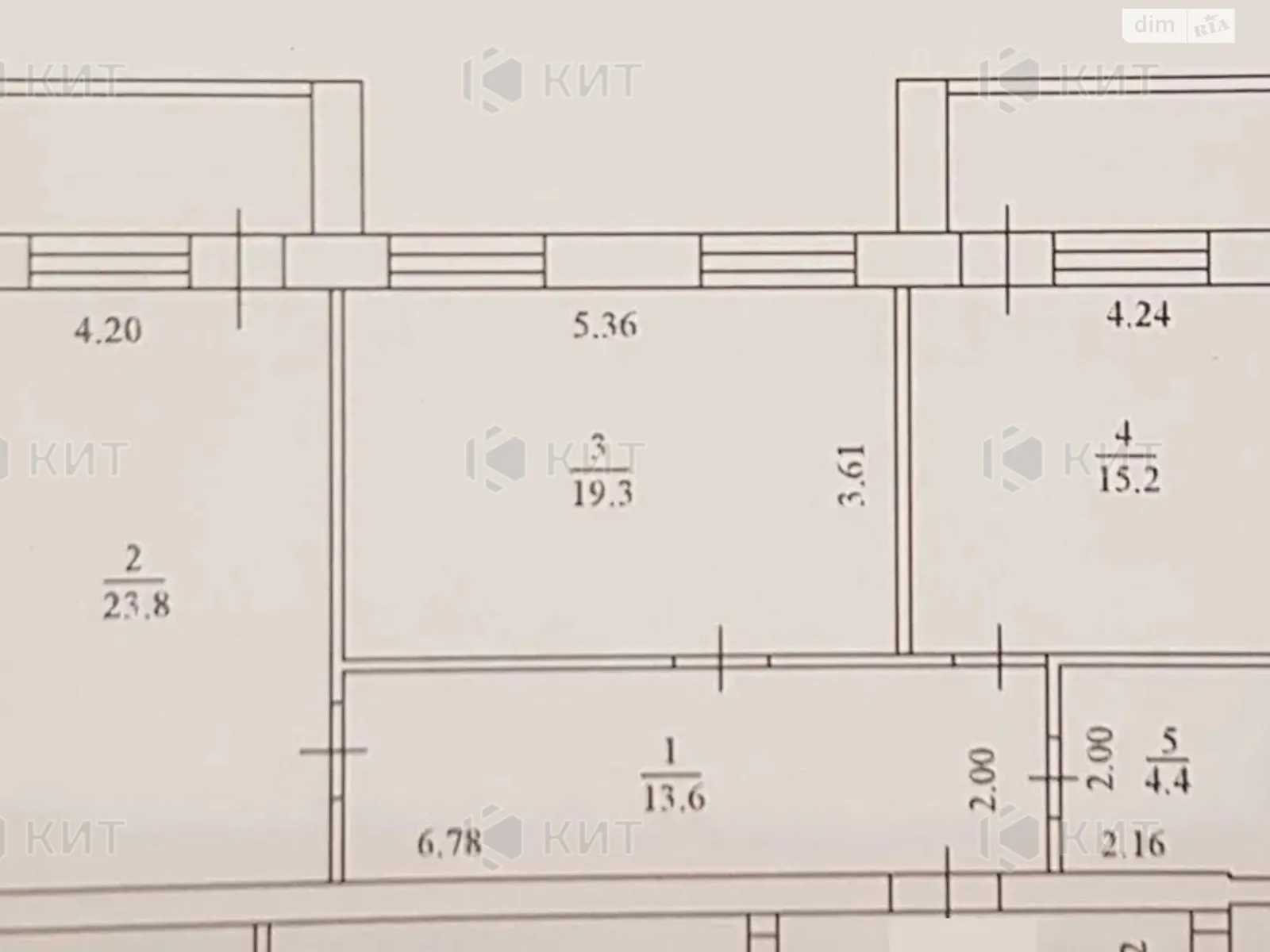 Продається 2-кімнатна квартира 82 кв. м у Харкові - фото 2