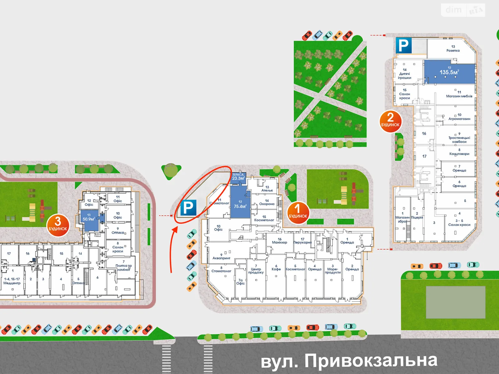 Сдается в аренду подземный паркинг под легковое авто на 12.5 кв. м, цена: 2000 грн