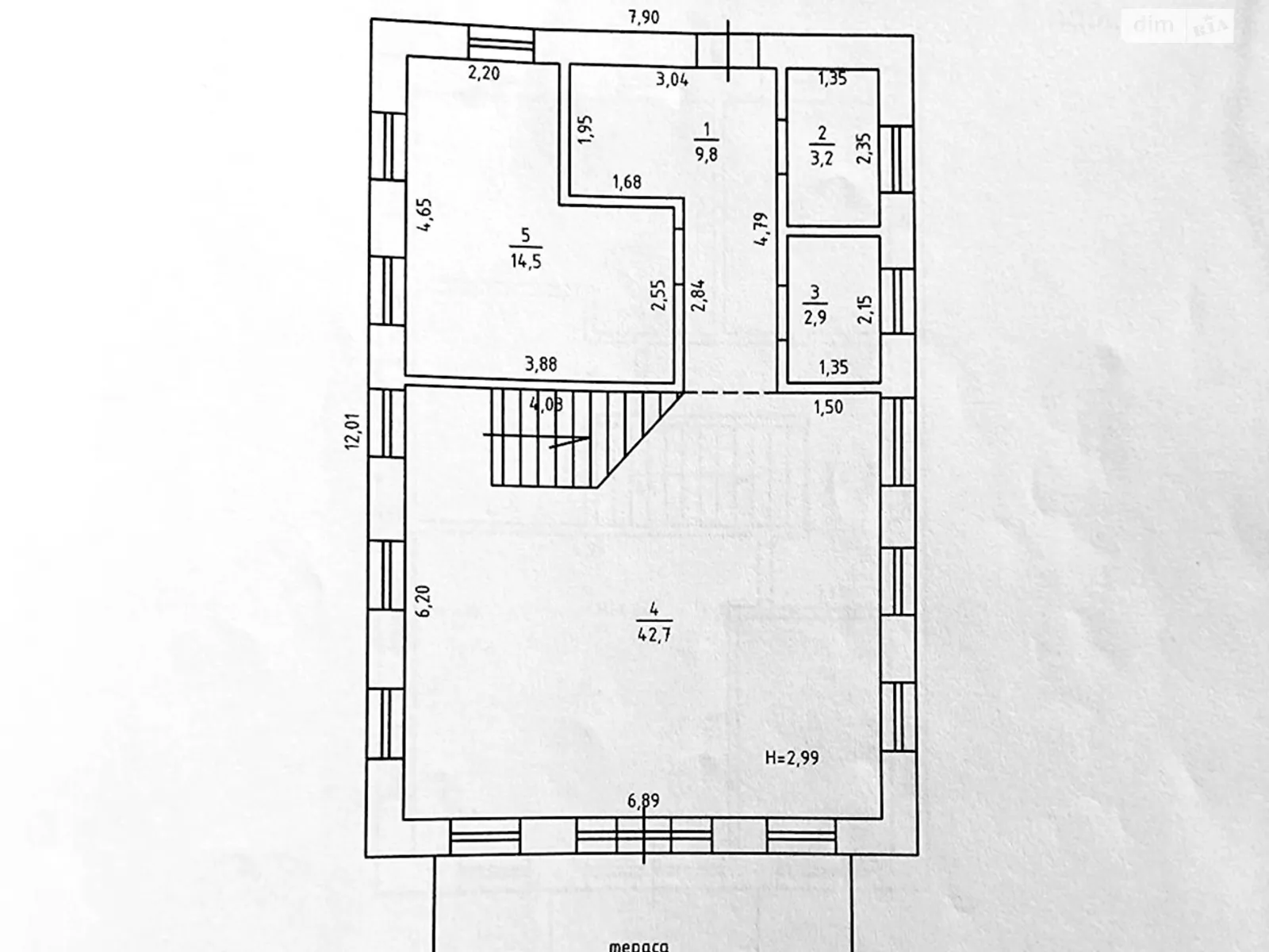 Продается дом на 2 этажа 152 кв. м с баней/сауной - фото 3