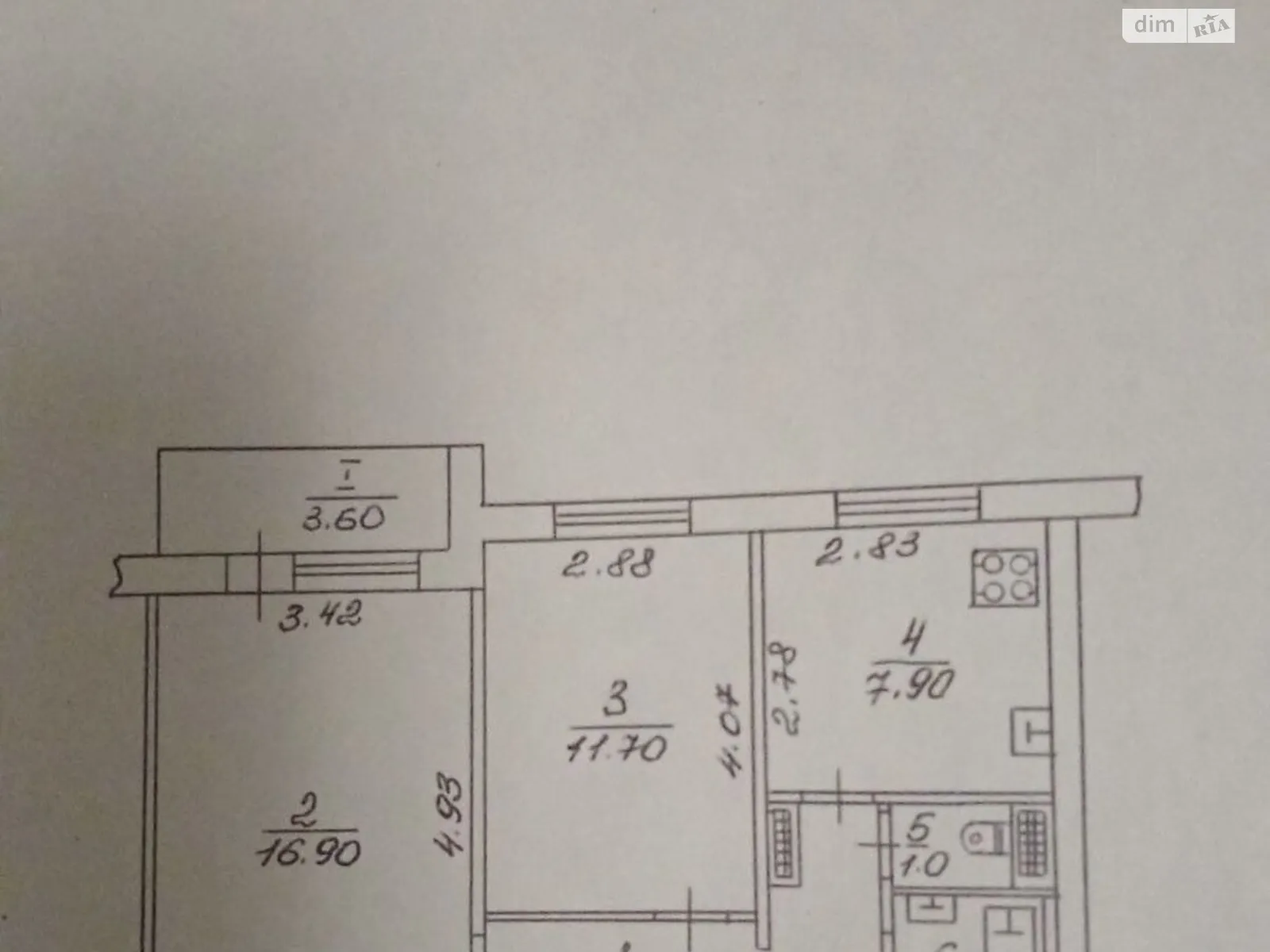 Продается 2-комнатная квартира 48 кв. м в Сумах, цена: 28000 $