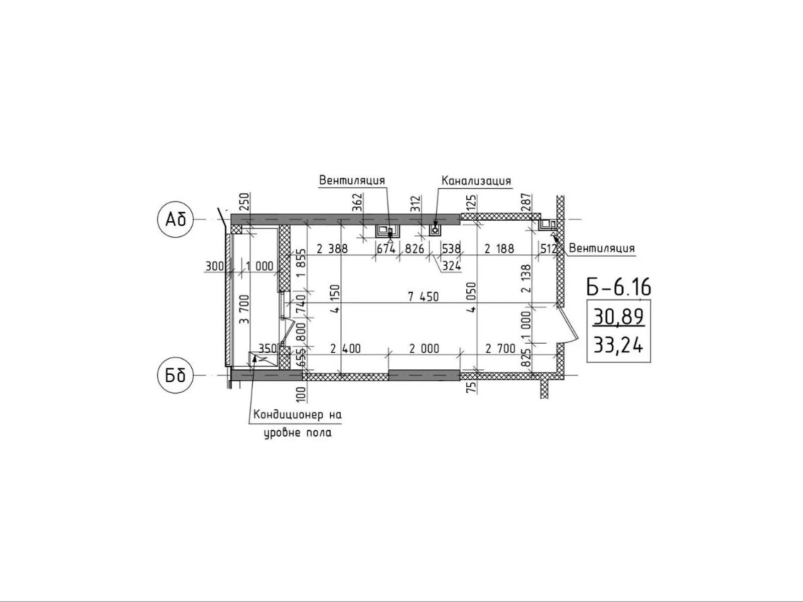 Продается 1-комнатная квартира 33.24 кв. м в Одессе, цена: 39000 $ - фото 1