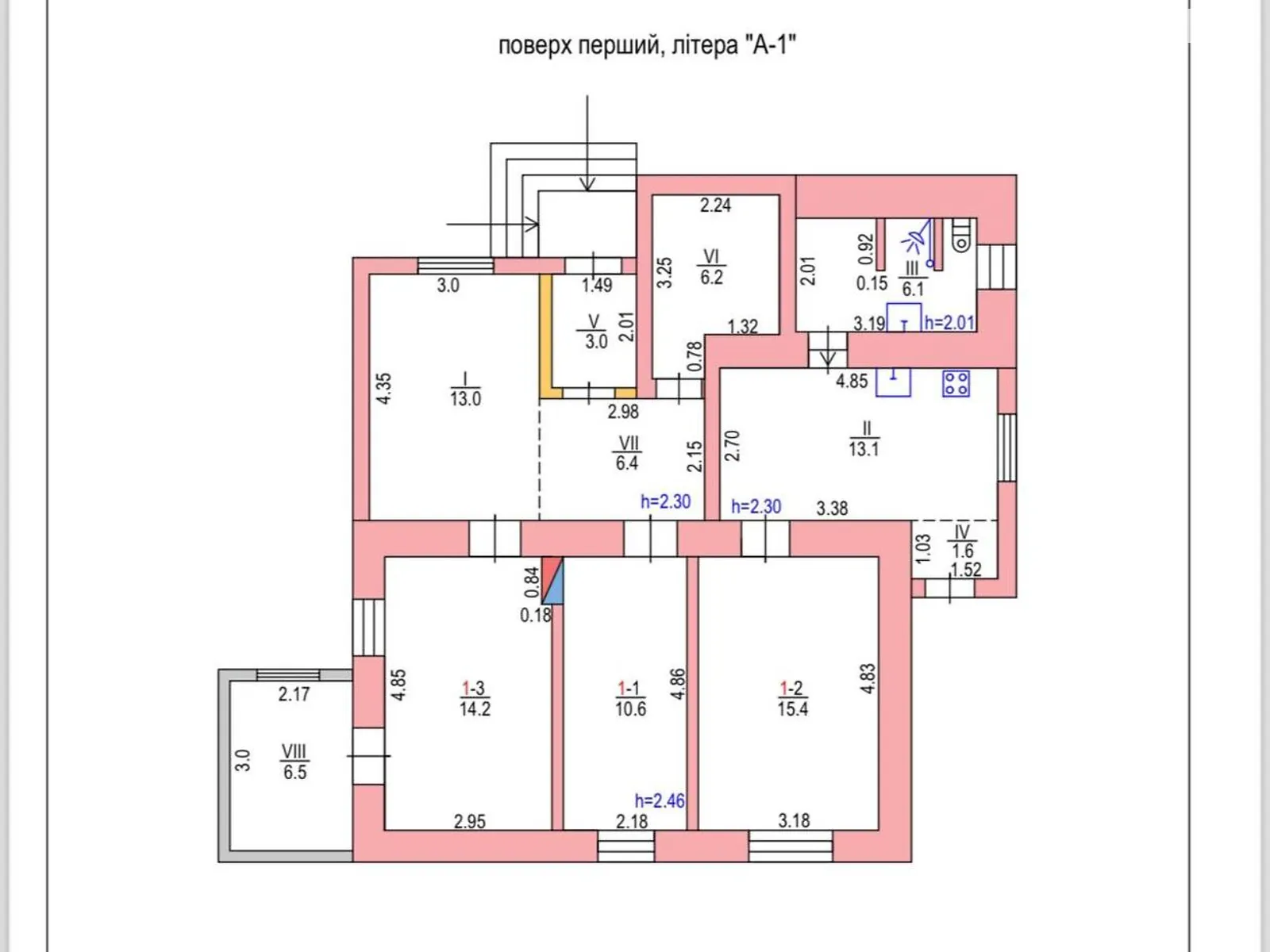 Продается одноэтажный дом 96 кв. м с беседкой, цена: 18000 $