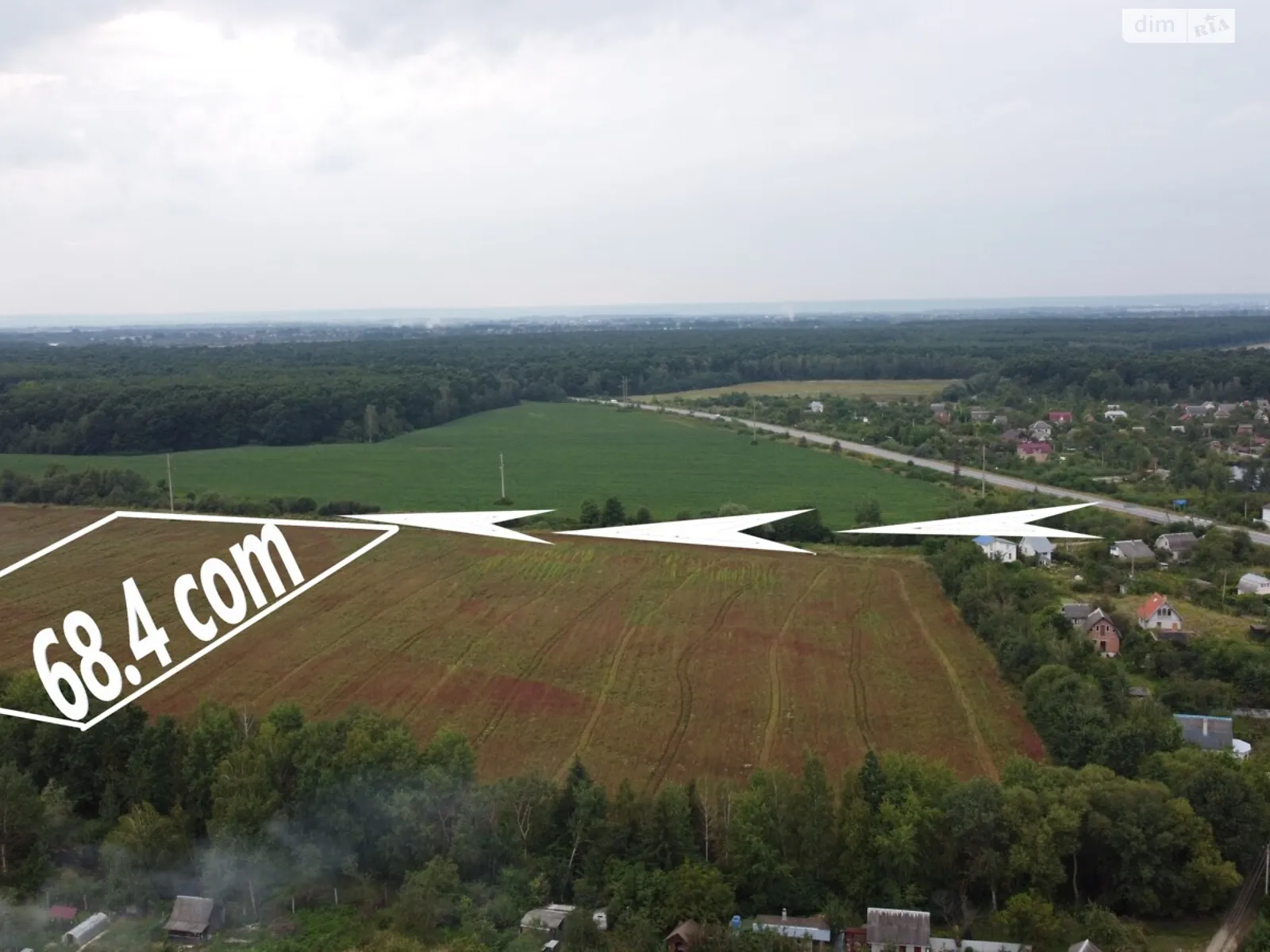 Продается земельный участок 68.4 соток в Ивано-Франковской области, цена: 28000 $ - фото 1