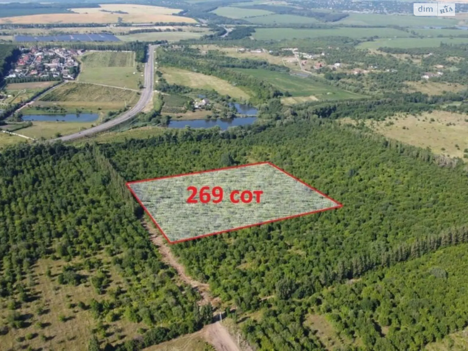 Продается земельный участок 269 соток в Хмельницкой области, цена: 350000 $ - фото 1