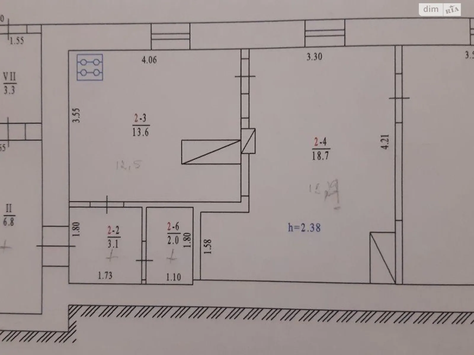 Продается 2-комнатная квартира 67 кв. м в Полтаве, цена: 20000 $