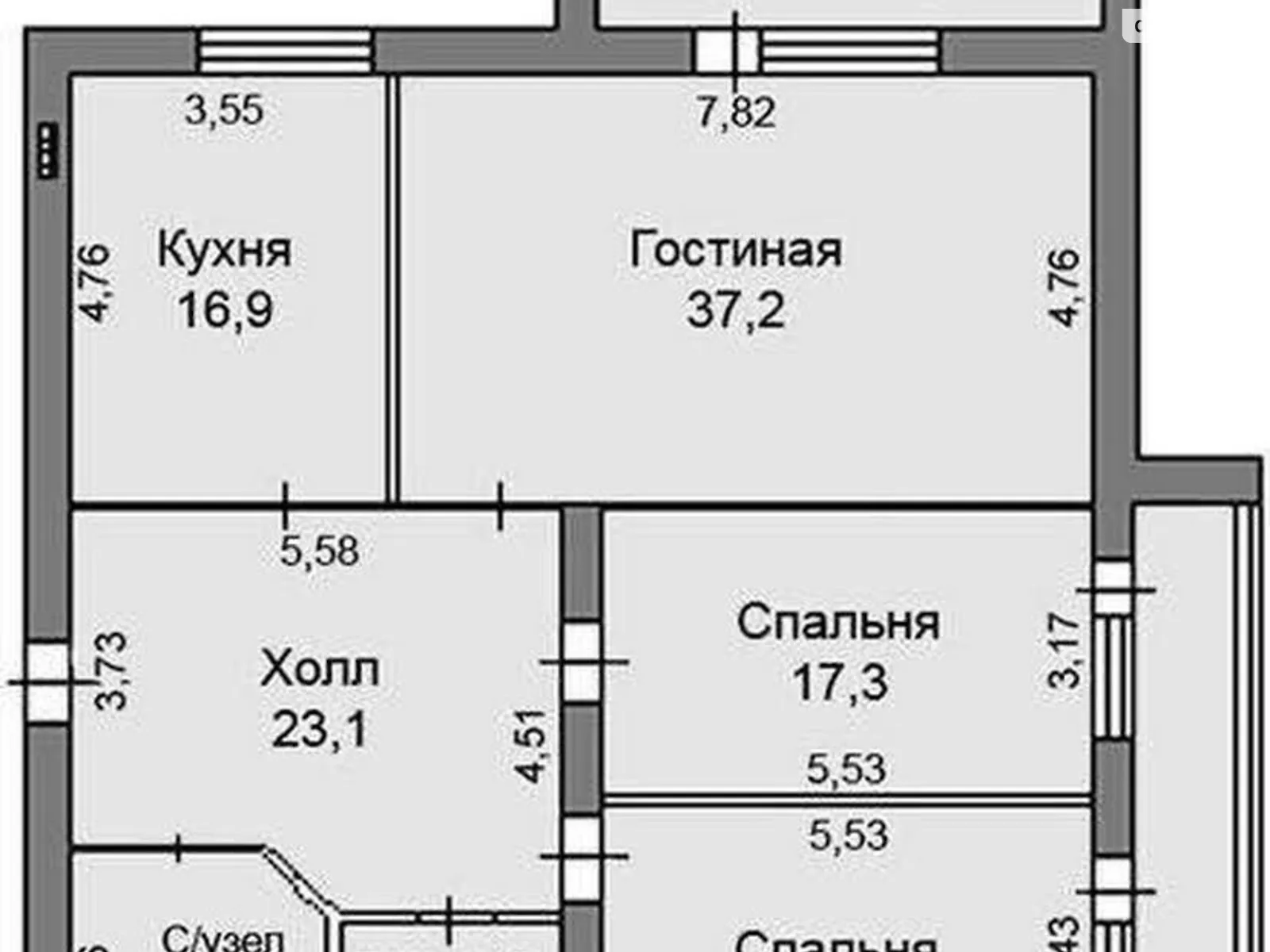 Продается 5-комнатная квартира 128 кв. м в Киеве, ул. Салютная, 2Б