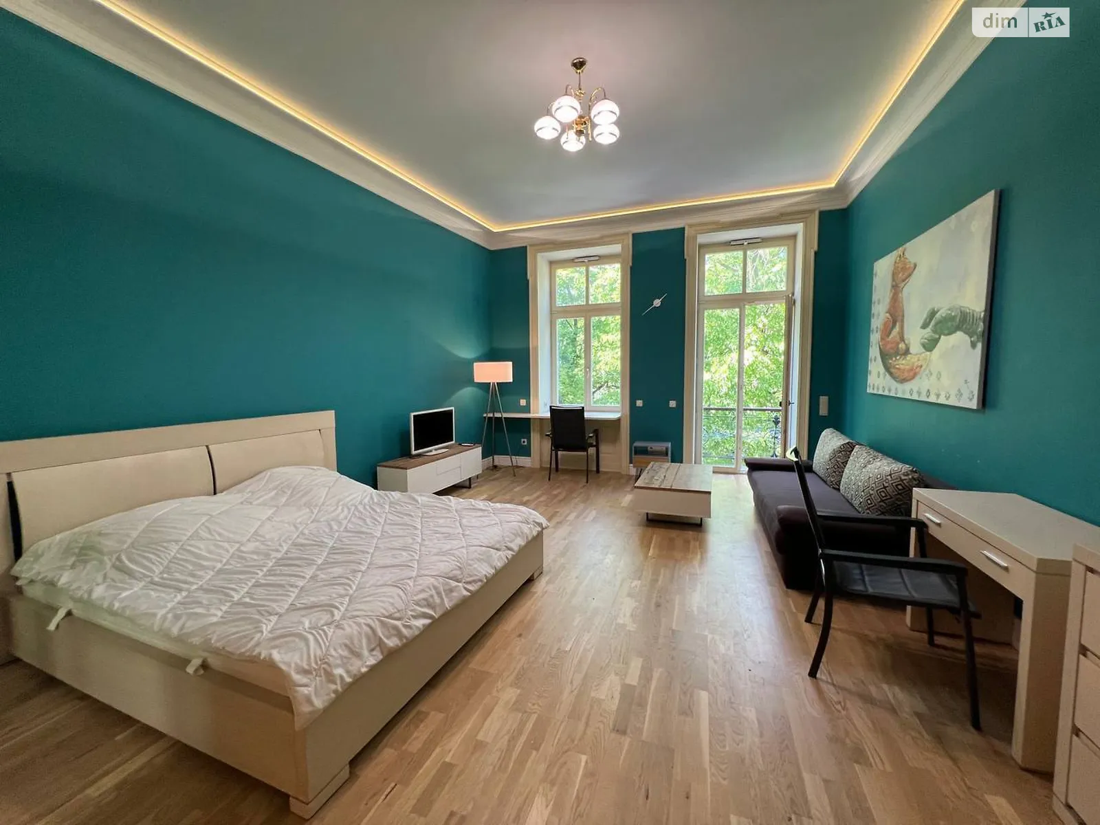 Здається в оренду 1-кімнатна квартира 60 кв. м у Львові, цена: 500 $ - фото 1