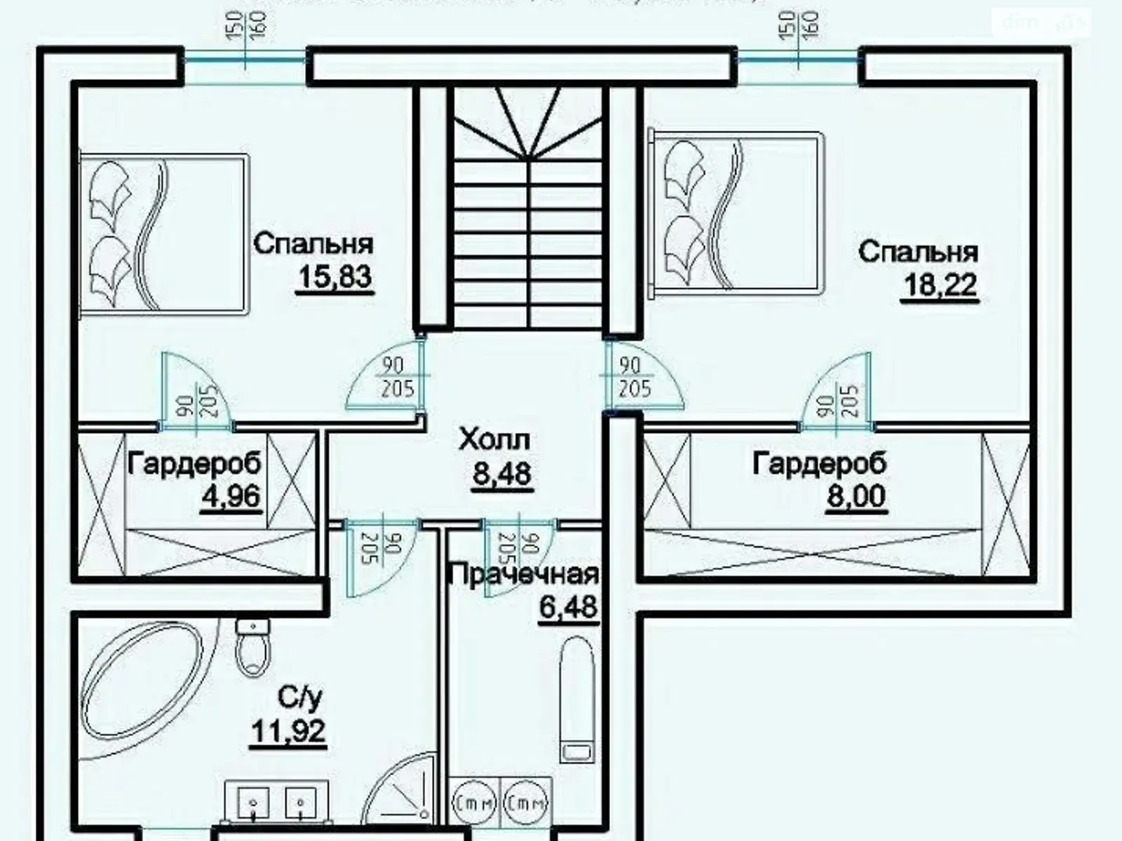 Продается дом на 2 этажа 200 кв. м с подвалом - фото 2