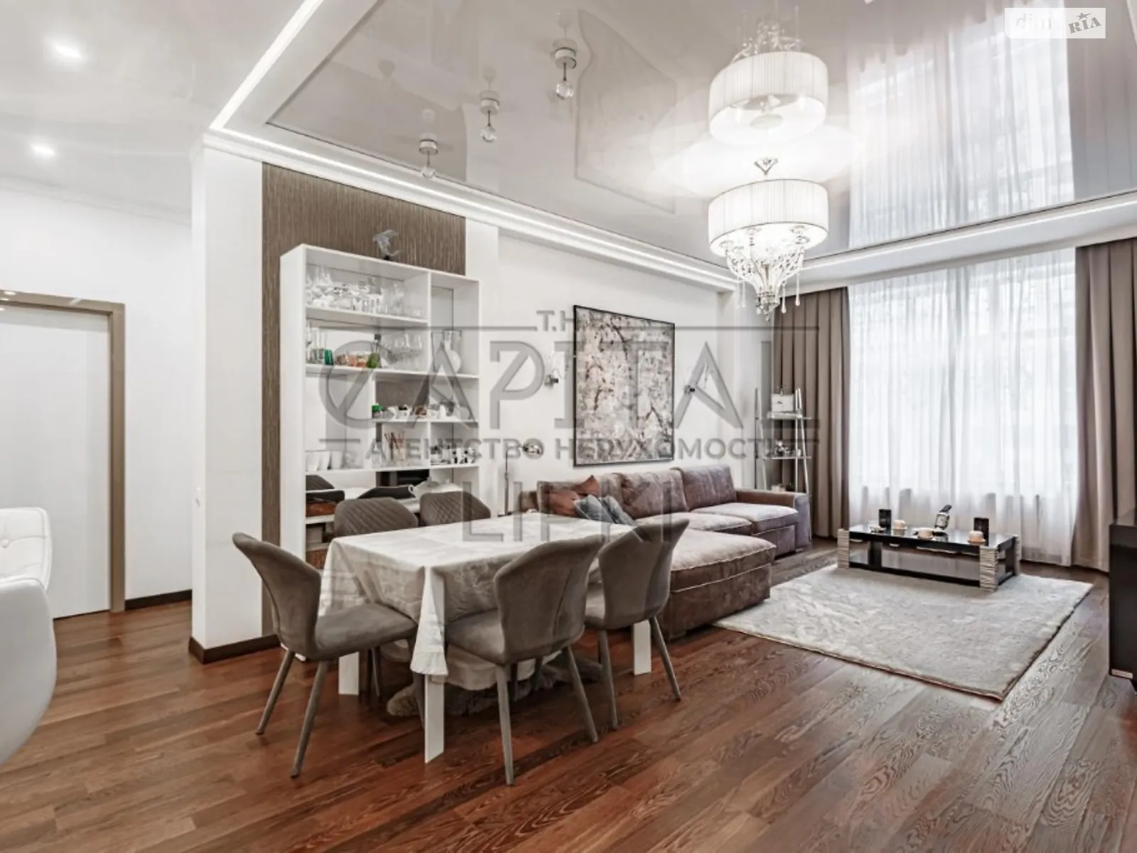 Здається в оренду 3-кімнатна квартира 122 кв. м у Києві, вул. Буслівська, 12 - фото 1