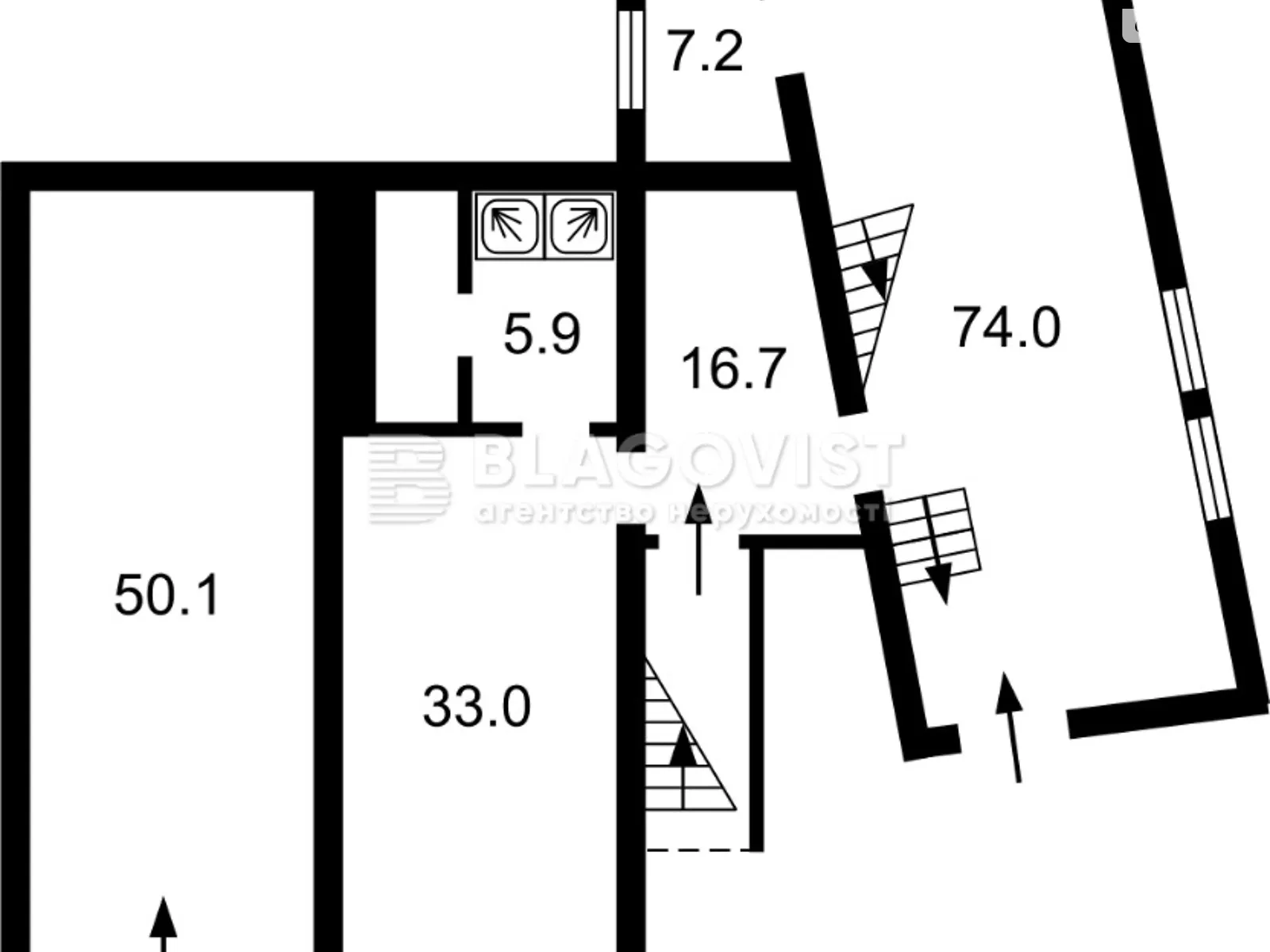 Продается дом на 2 этажа 557 кв. м с гаражом - фото 3