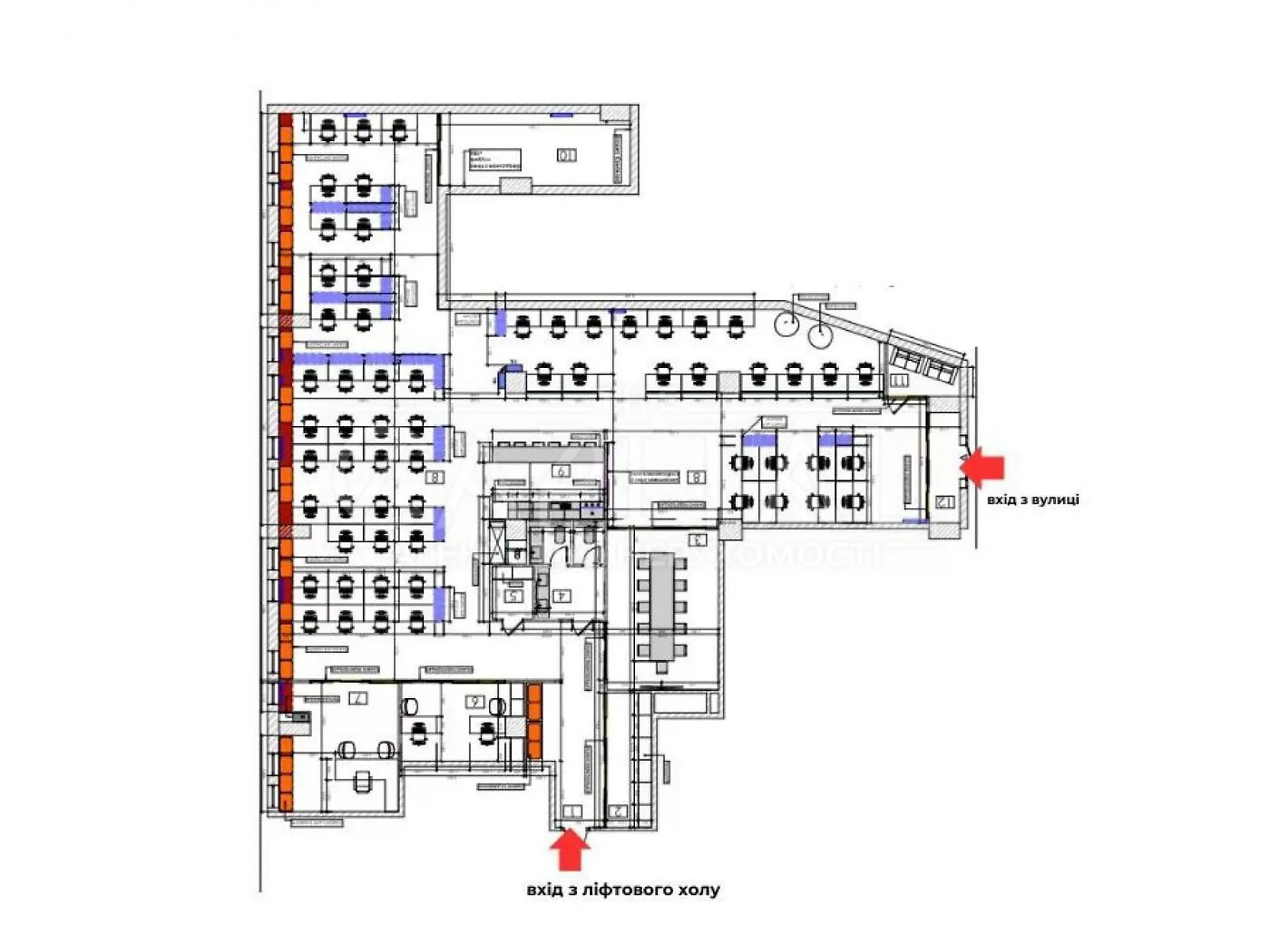 Сдается в аренду офис 436 кв. м в бизнес-центре, цена: 12621 $ - фото 1