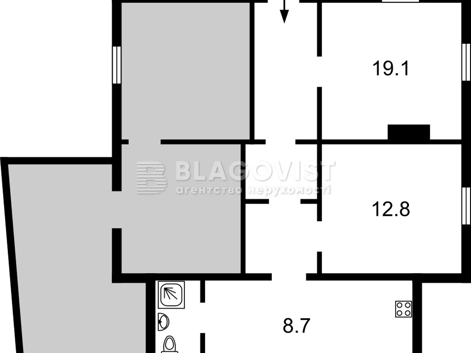 Продается одноэтажный дом 60 кв. м с баней/сауной, цена: 210000 $ - фото 1