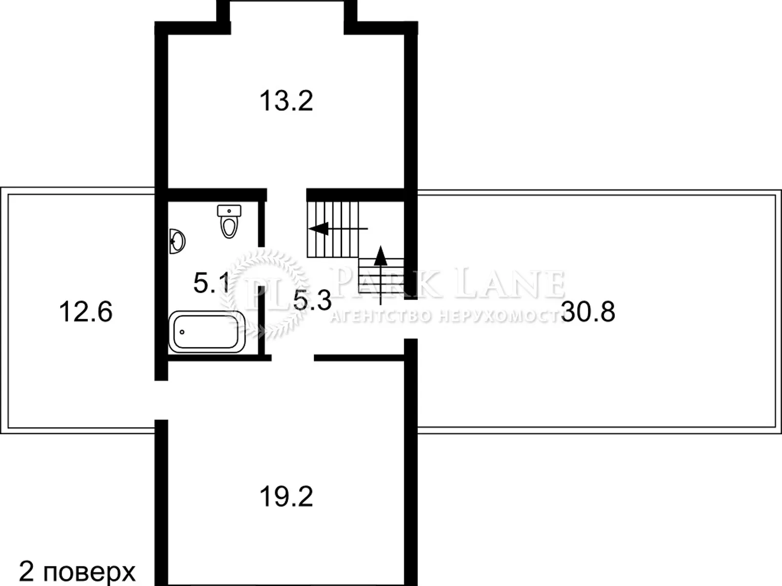Продается дом на 2 этажа 141 кв. м с камином - фото 3