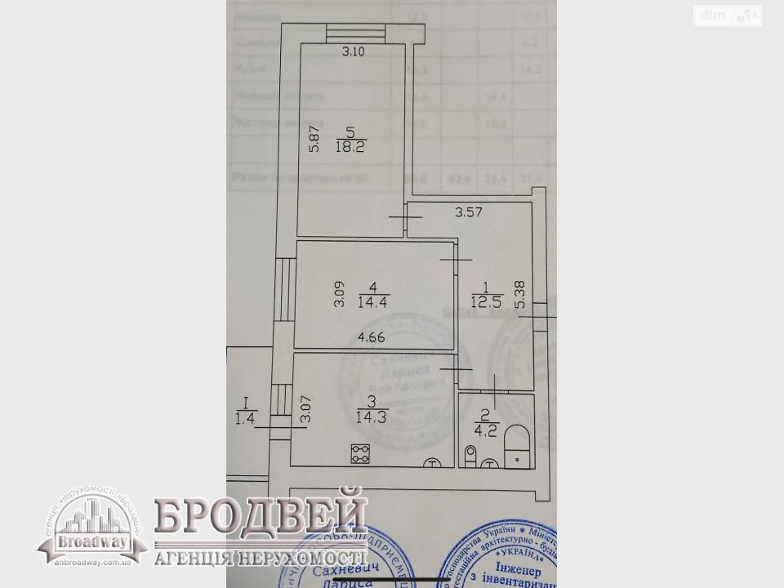 Продается 2-комнатная квартира 65 кв. м в Чернигове - фото 2